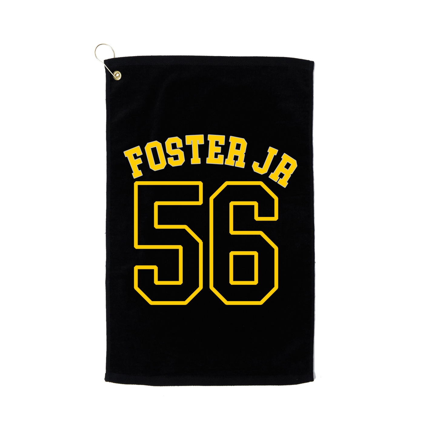 Golf Towel — Shirsey Arch in Black