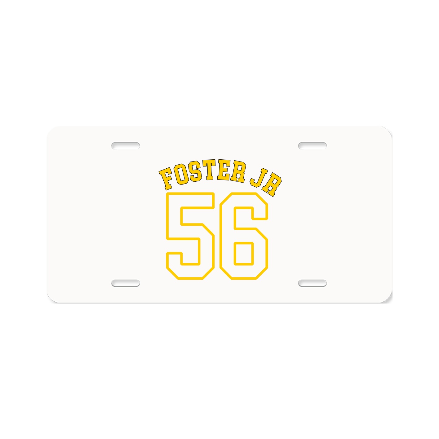 License Plate — Shirsey Arch in Classic