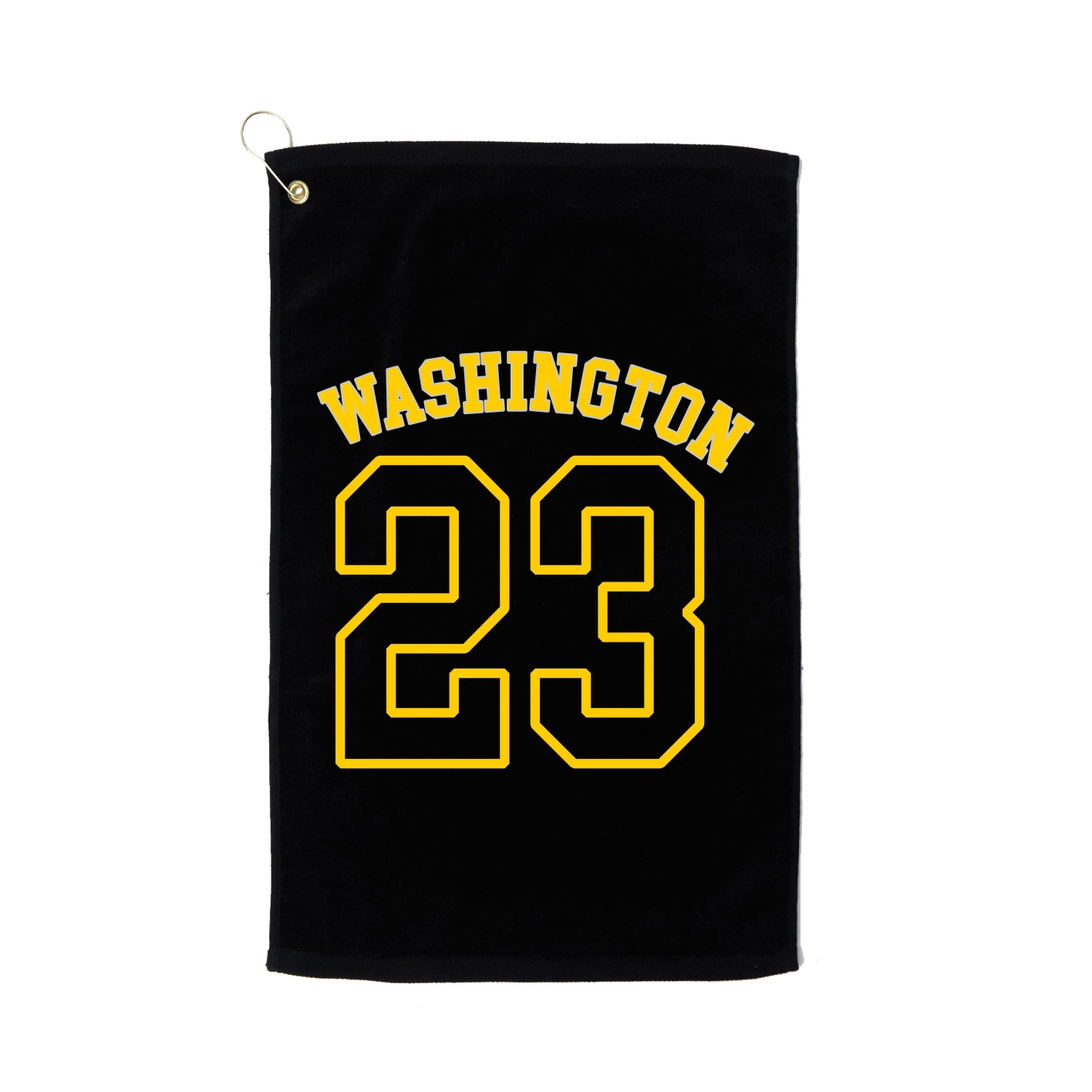 Golf Towel — Shirsey Arch in Black