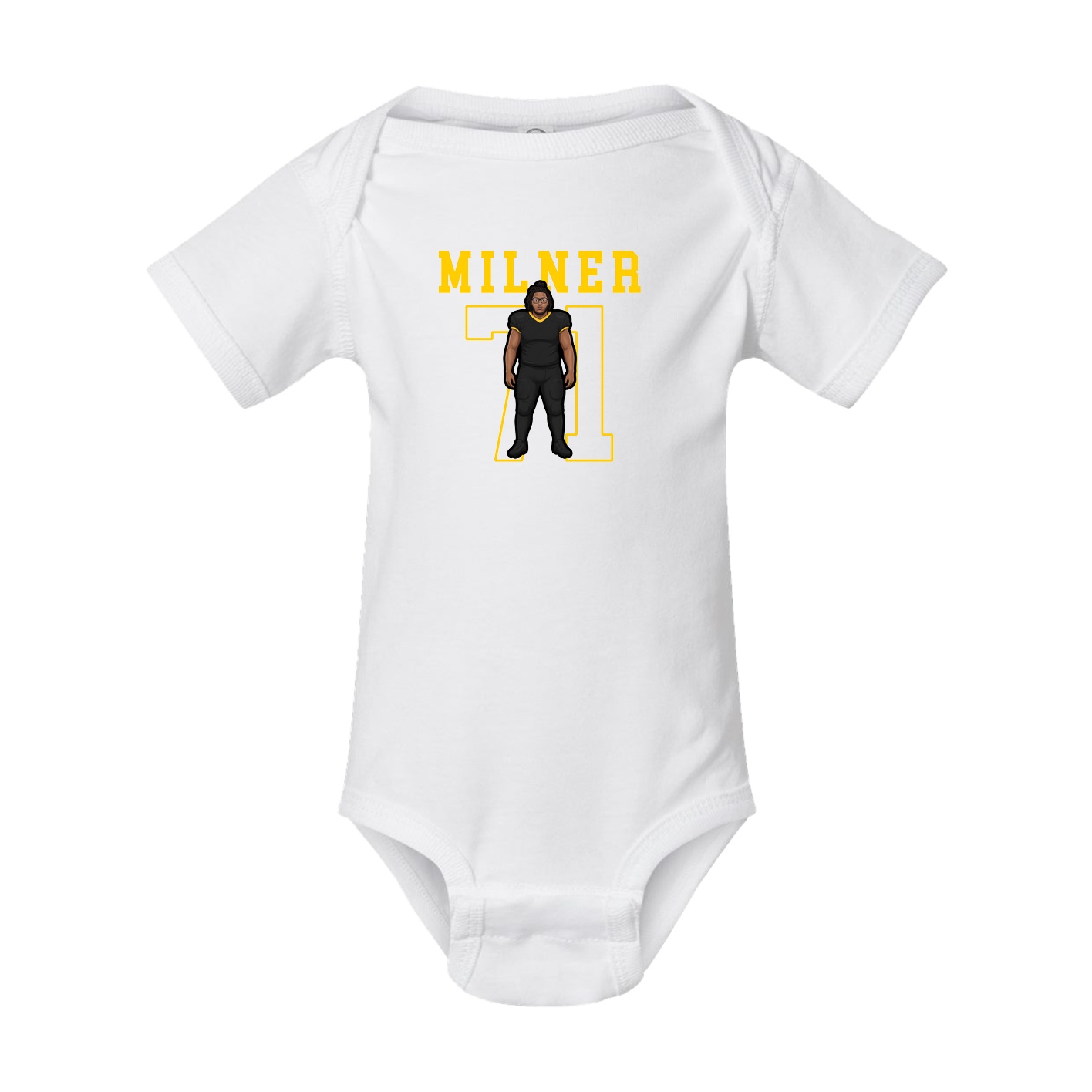 Baby Onesie — Shirsey in White