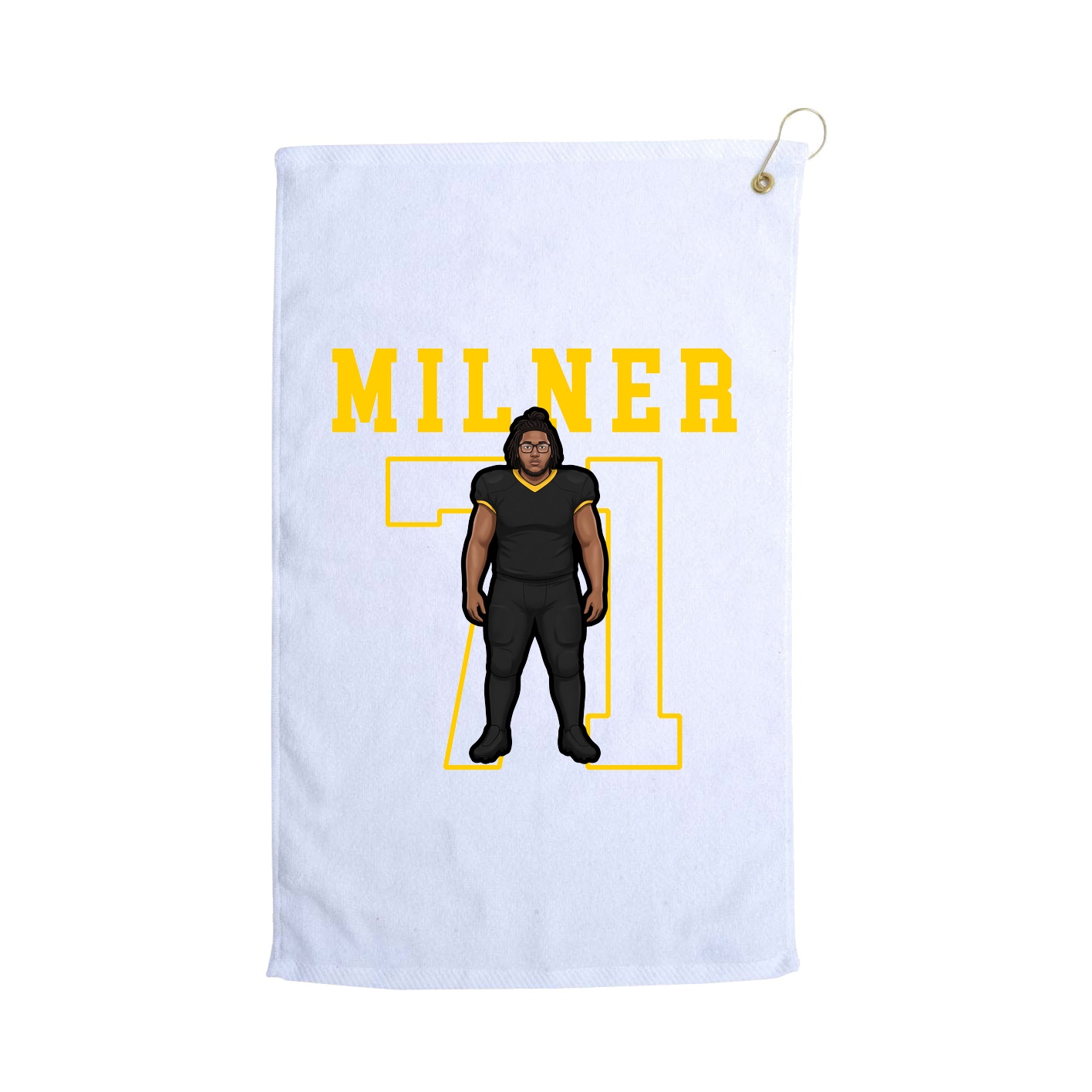 Golf Towel — Shirsey in White