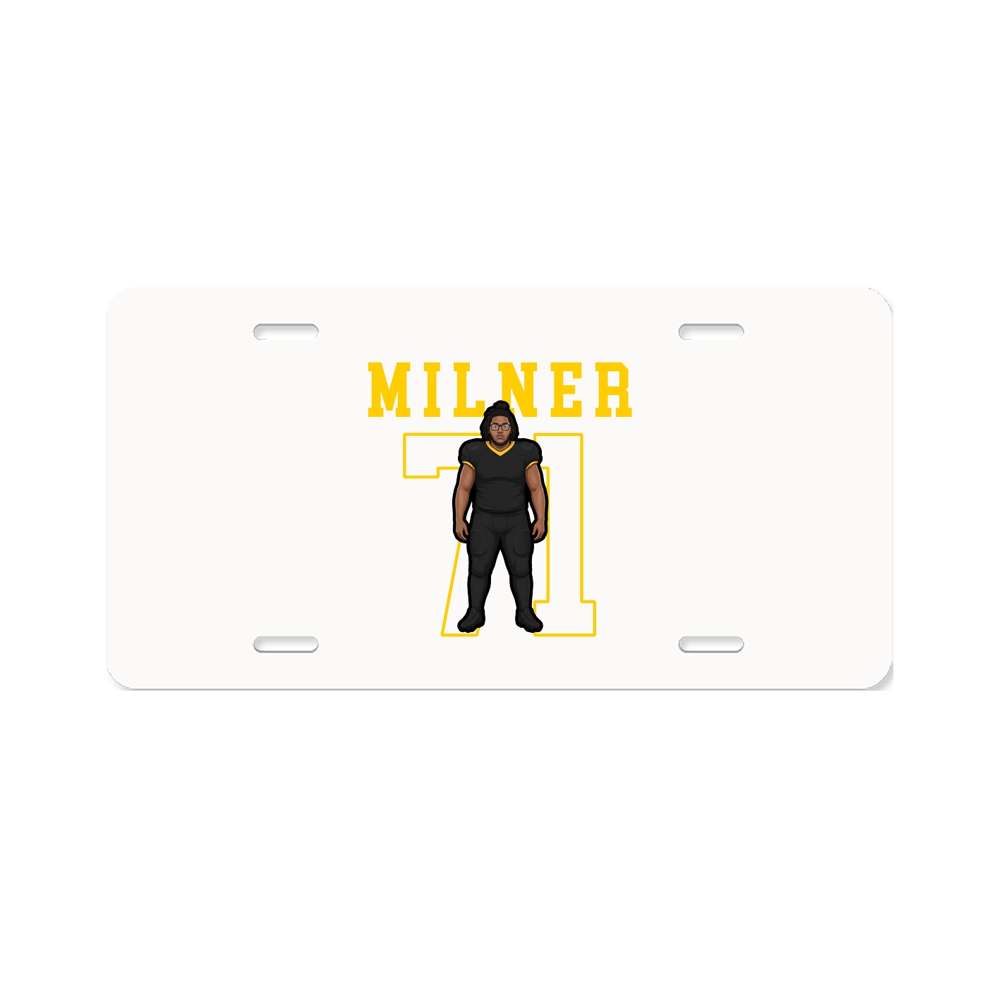 License Plate — Shirsey in Classic
