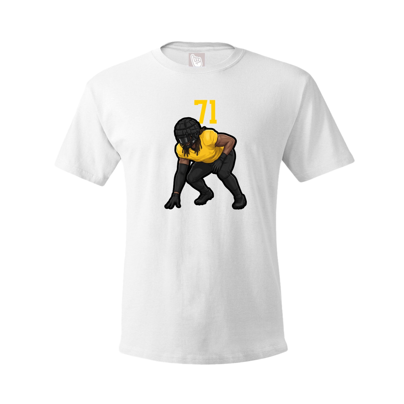 Tee — Number Top in White