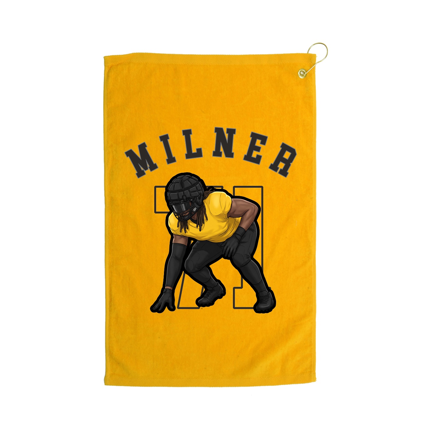 Golf Towel — Shirsey Arch in Gold
