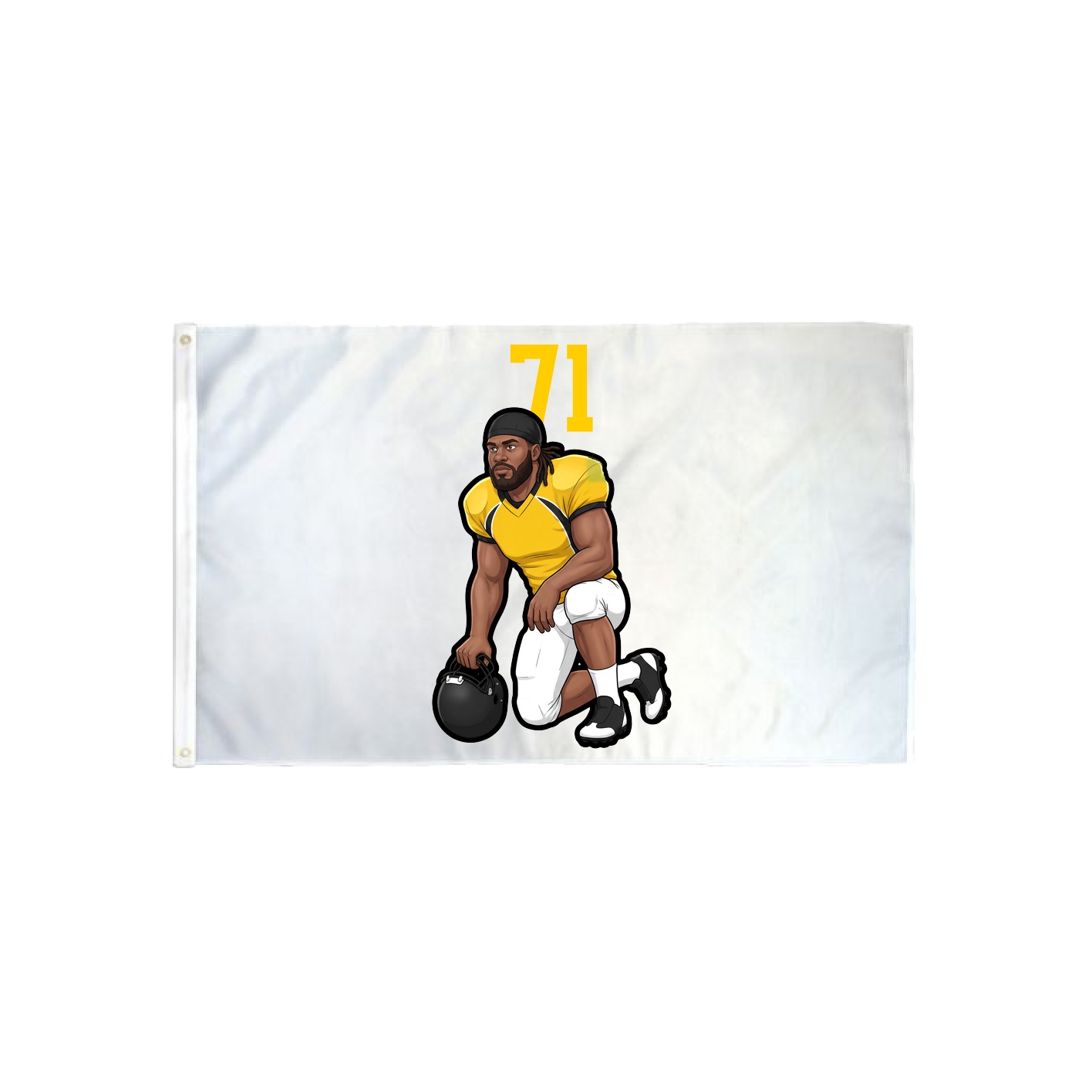 3x5 Flag — Number Top in Classic