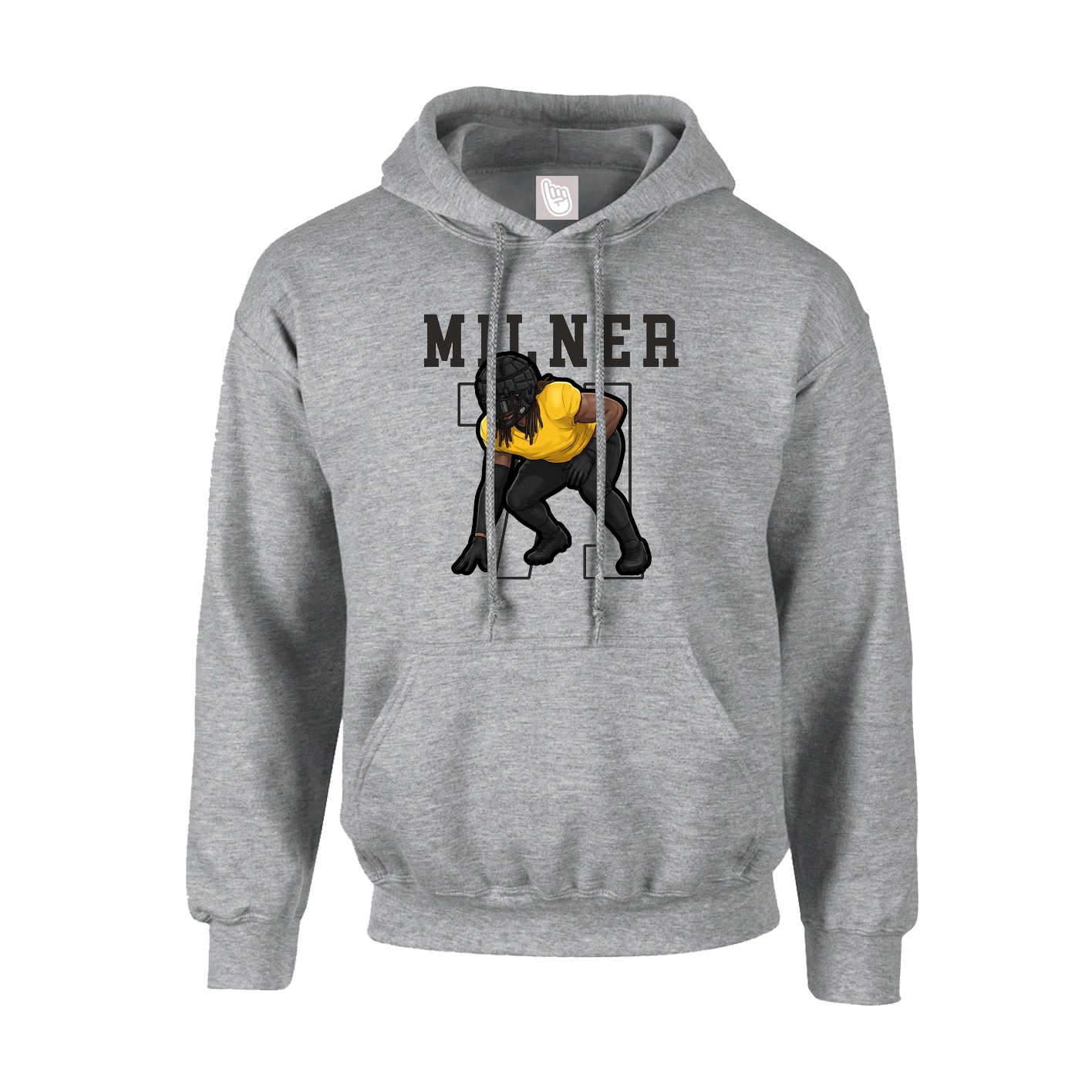 Hoodie — Shirsey in Grey