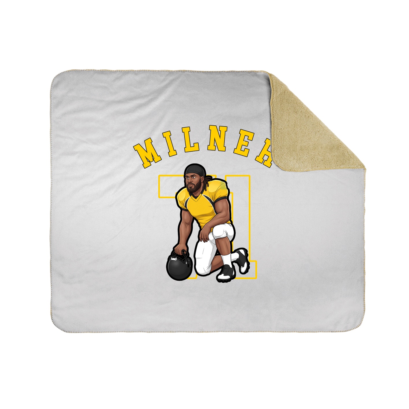 Throw Blanket — Shirsey Arch in White