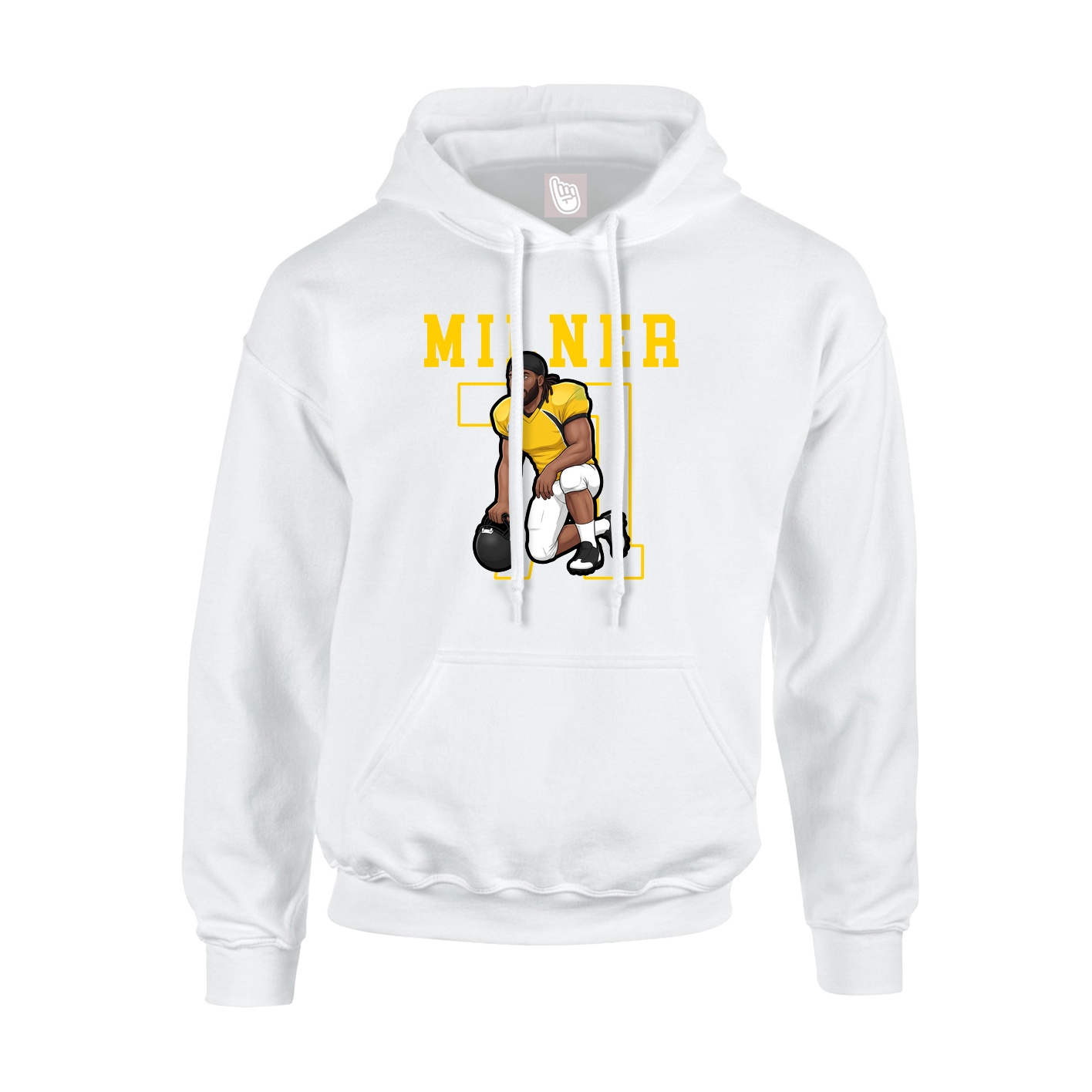 Youth Hoodie — Shirsey in White