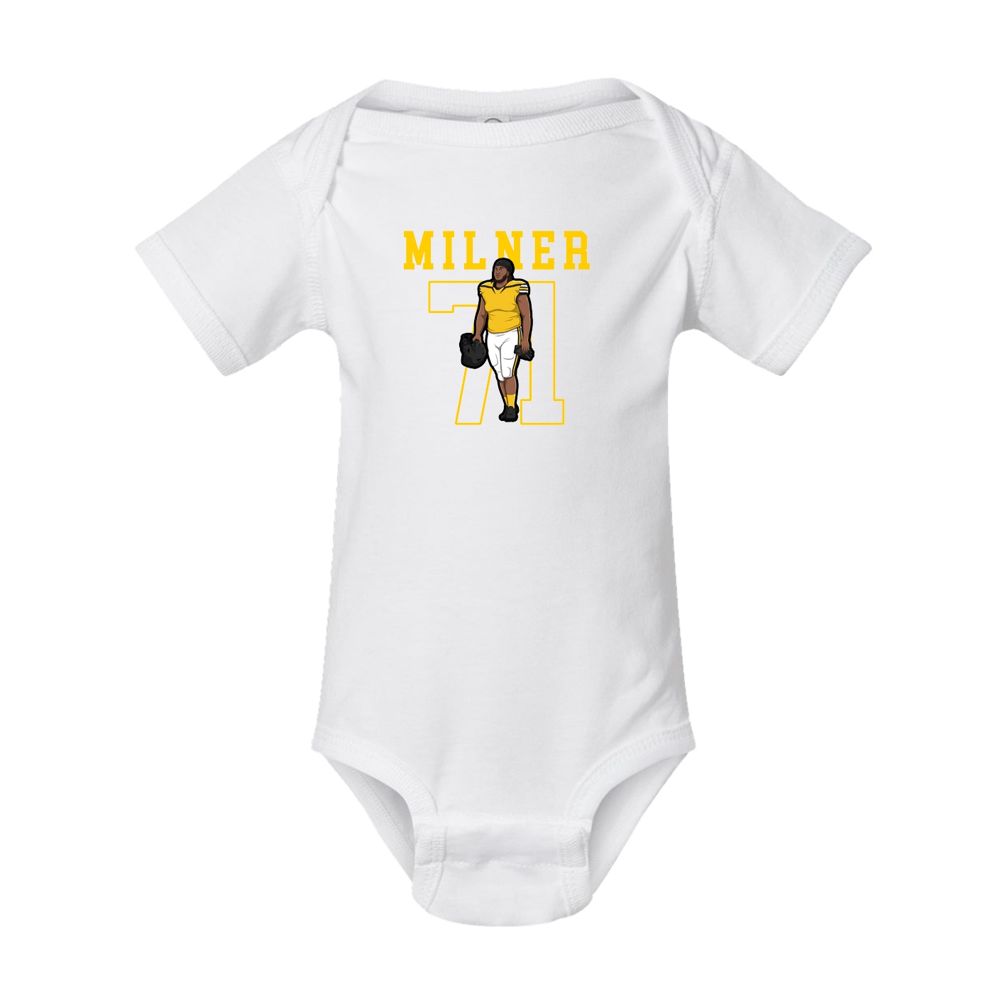 Baby Onesie — Shirsey in White