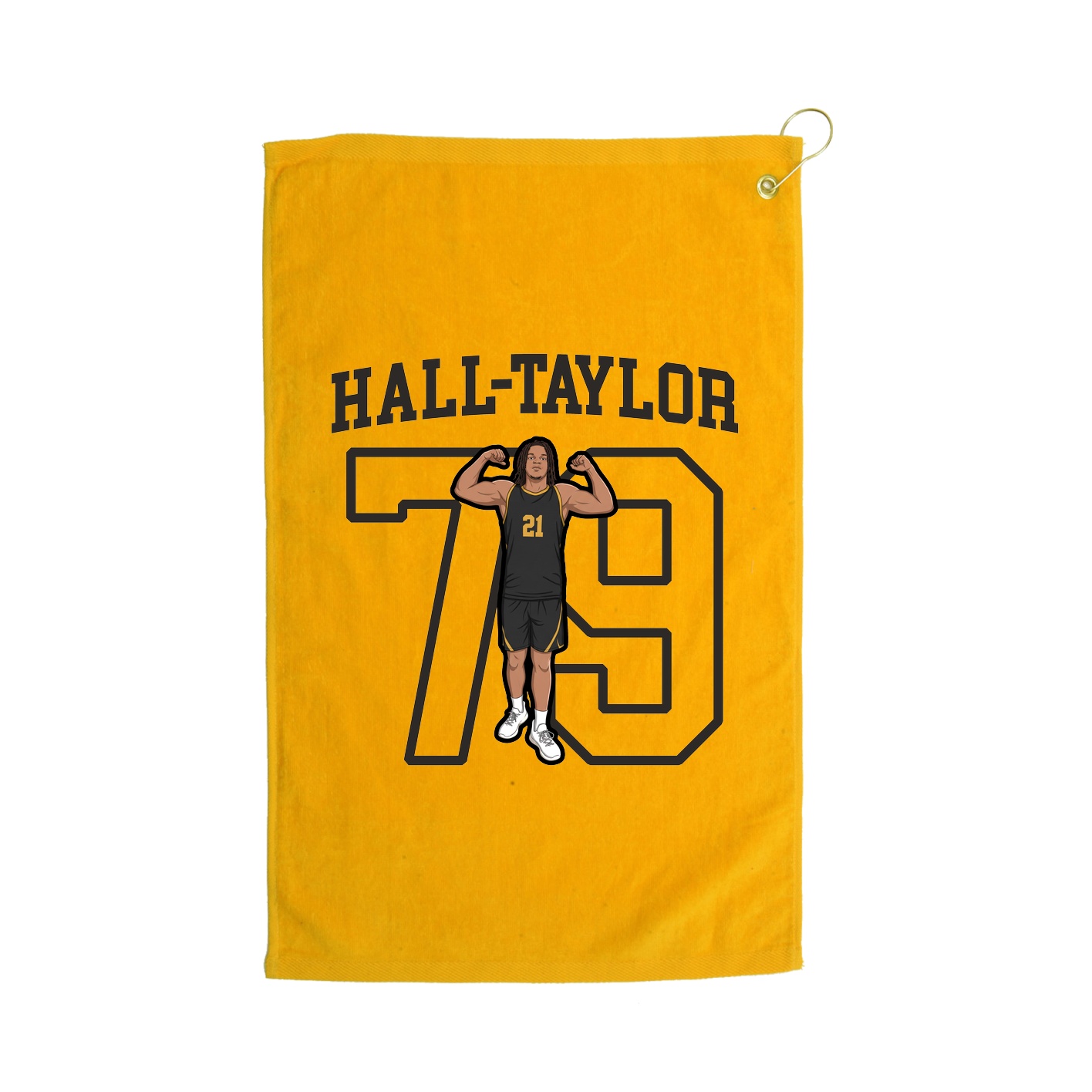 Golf Towel — Shirsey in Gold