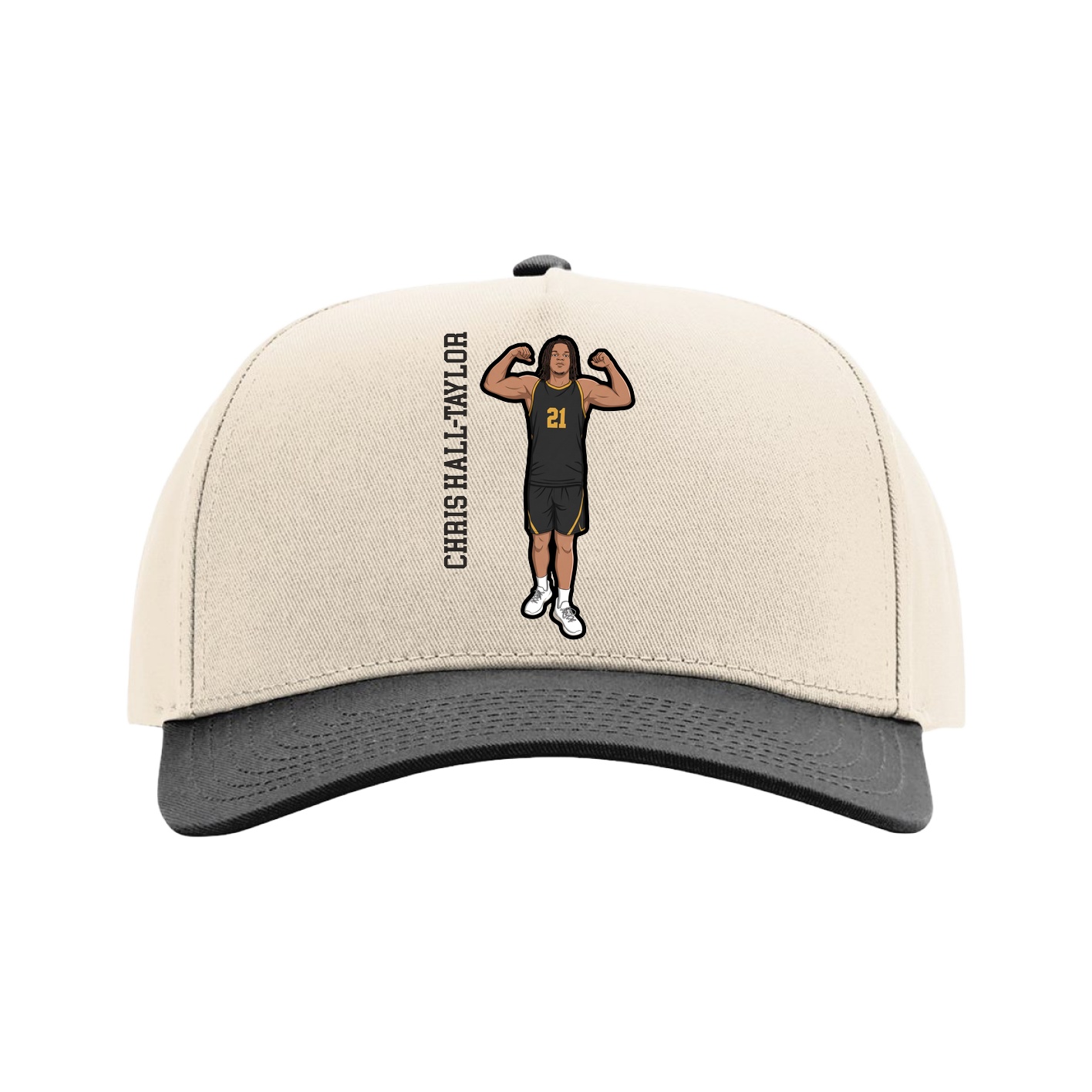 Full Fabric Five-Panel Champ Cap