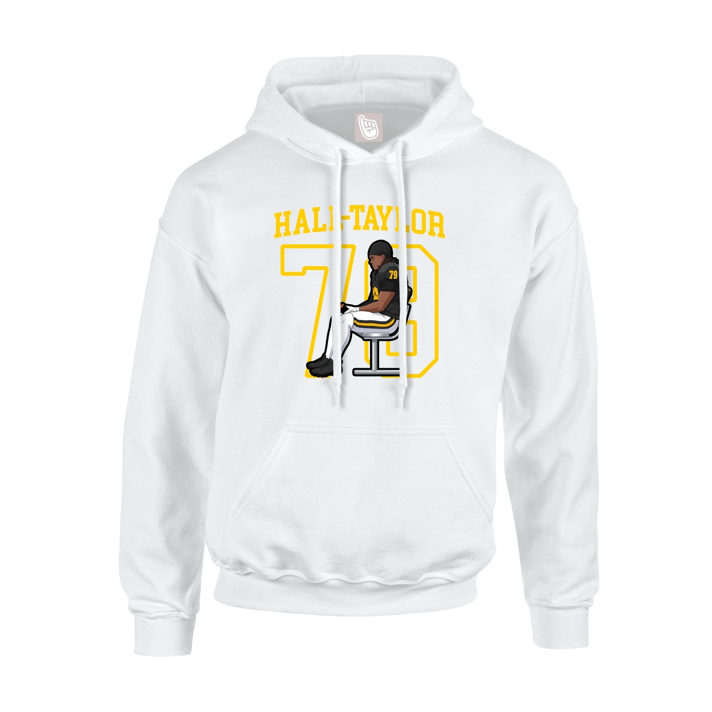 Youth Hoodie — Shirsey in White