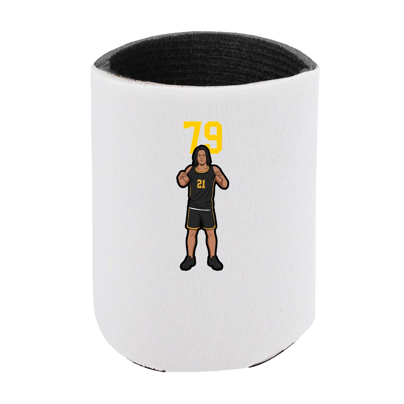 Can Holder — Number Top in White