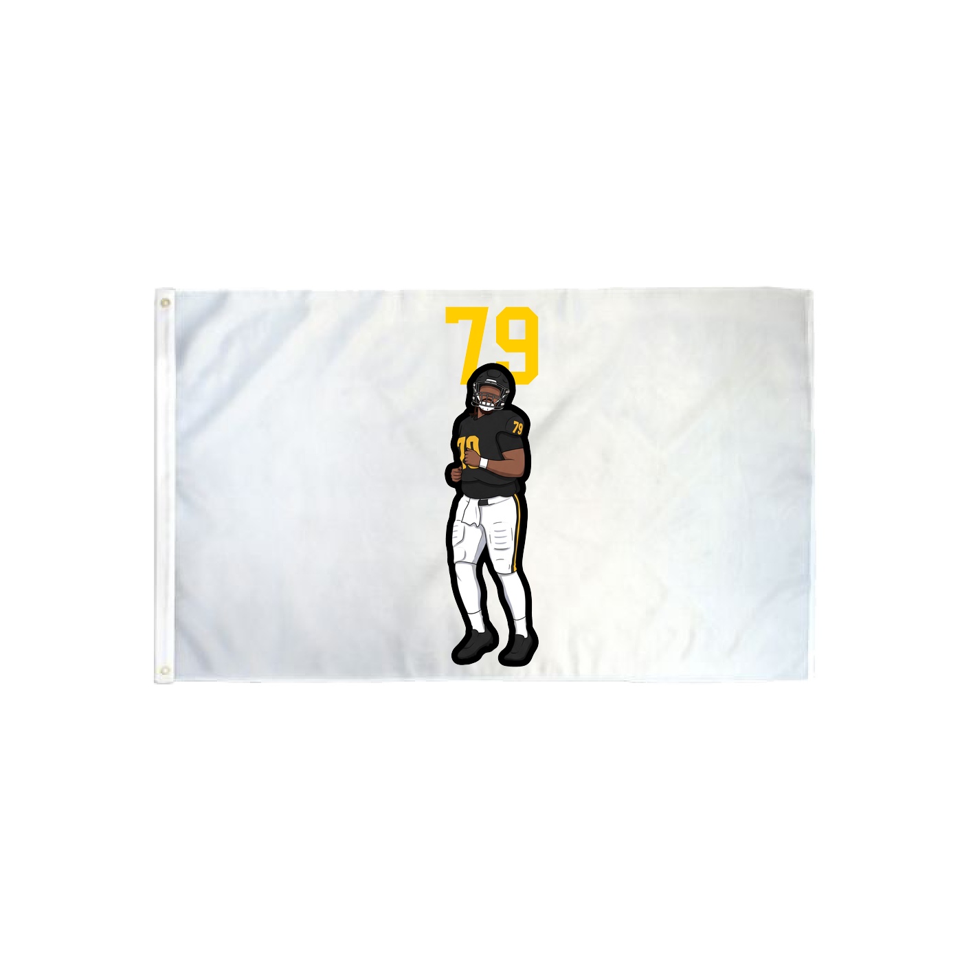 3x5 Flag — Number Top in Classic