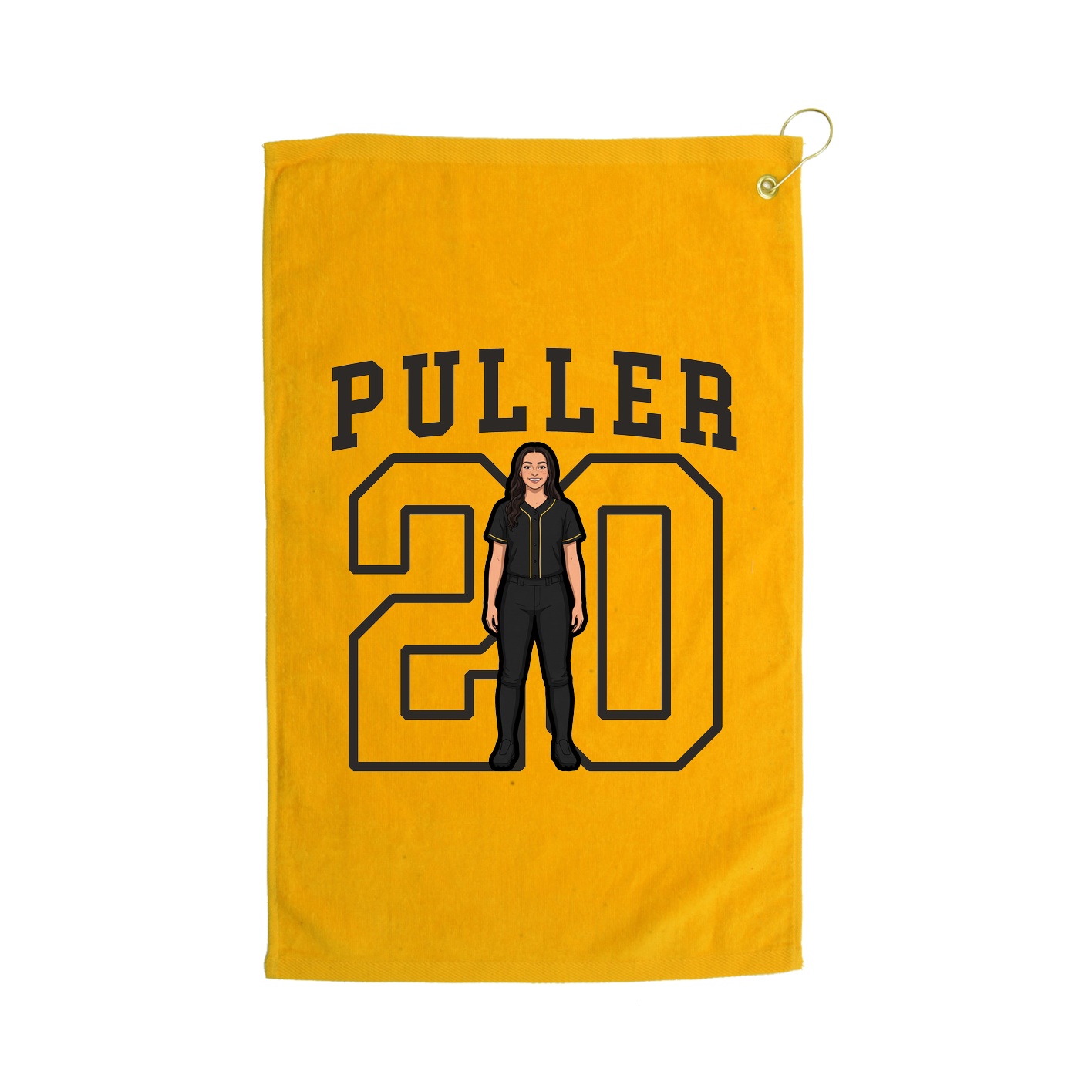 Golf Towel — Shirsey in Gold