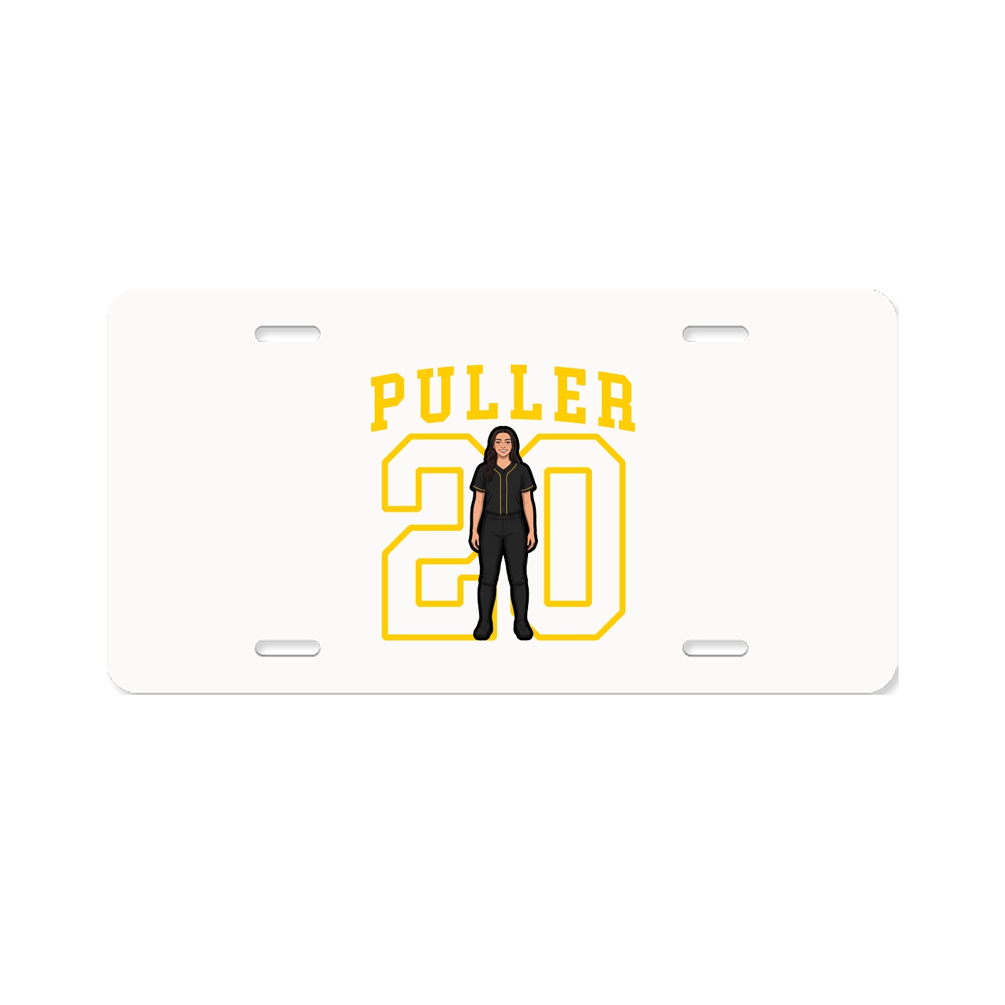 License Plate — Shirsey in Classic