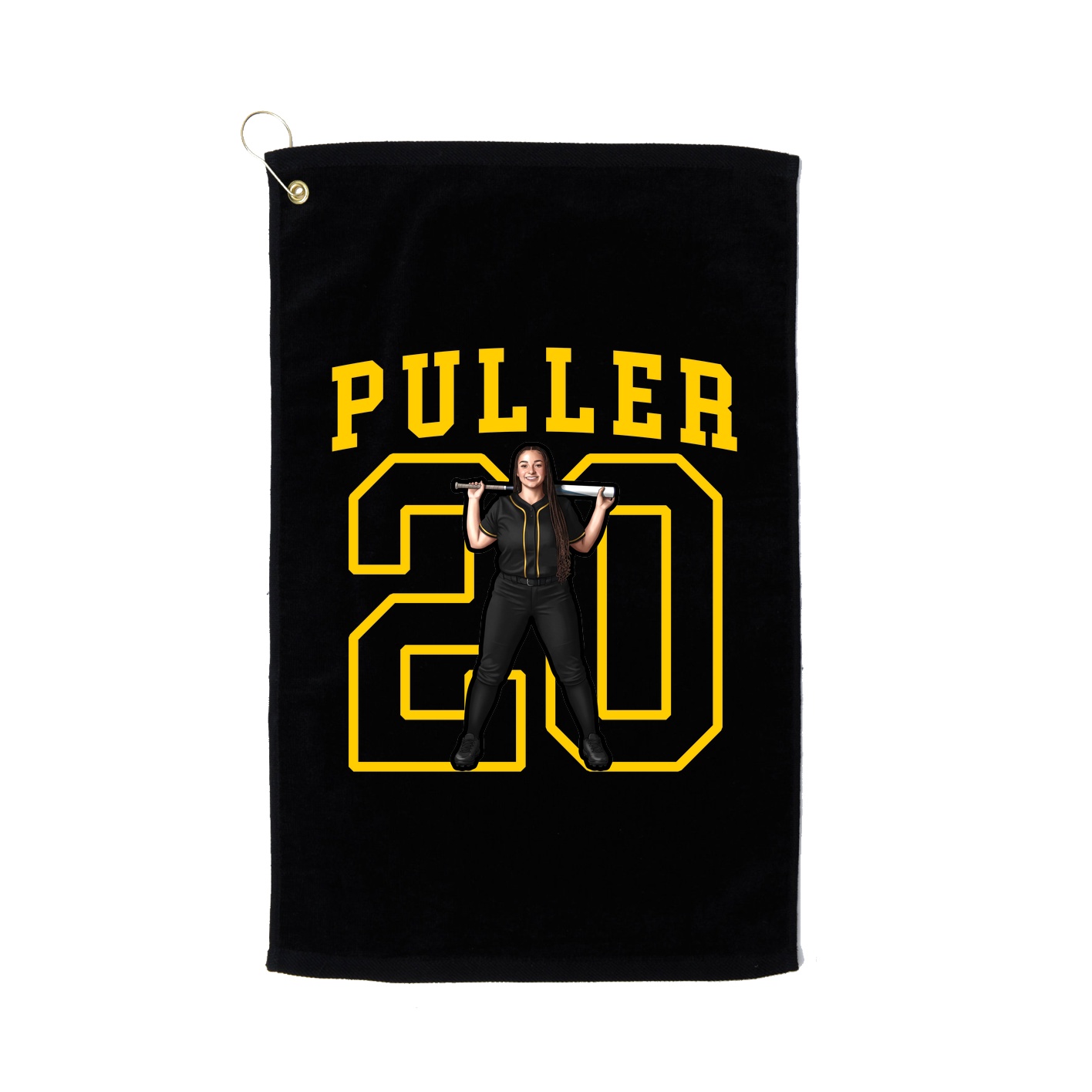 Golf Towel — Shirsey in Black