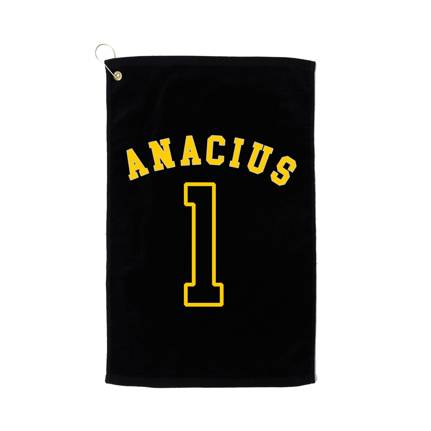 Golf Towel — Shirsey Arch in Black