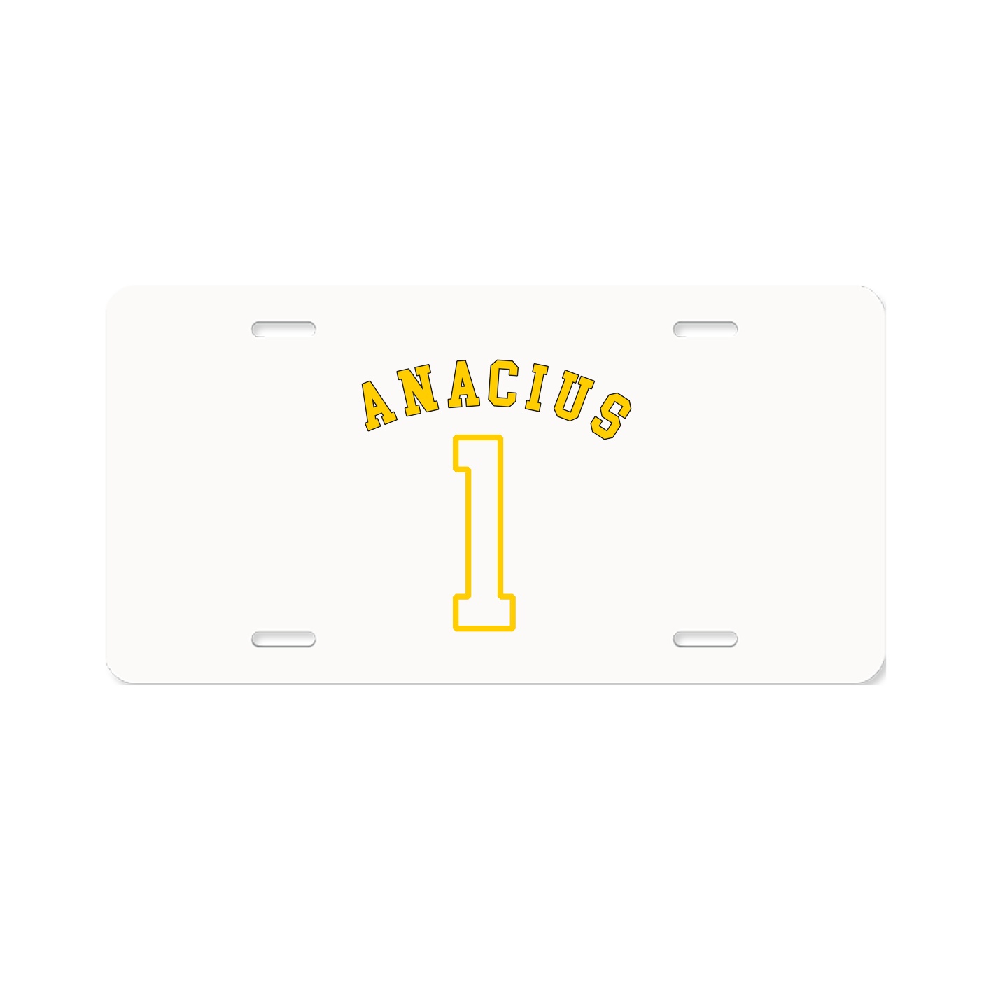 License Plate — Shirsey Arch in Classic