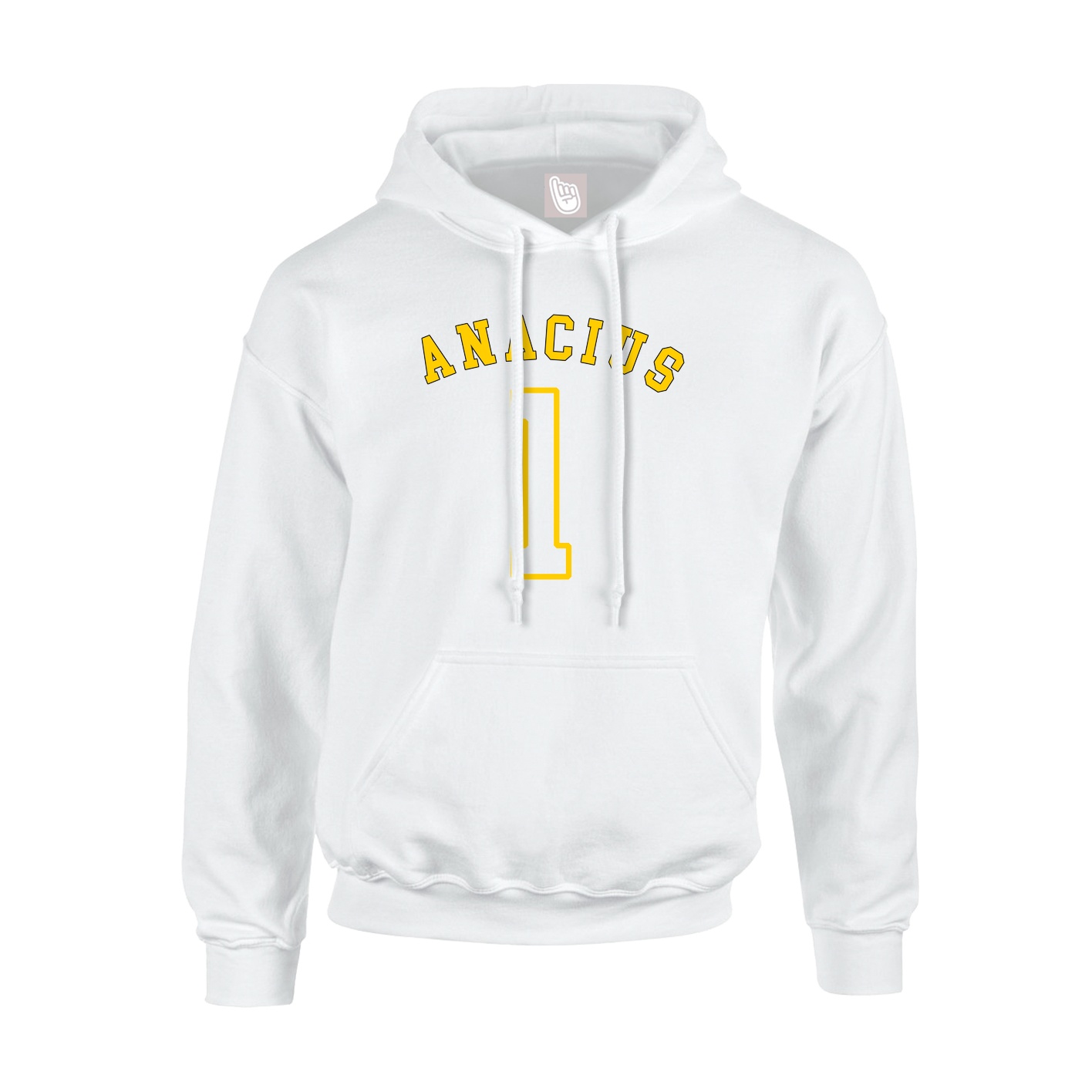 Hoodie — Shirsey Arch in White