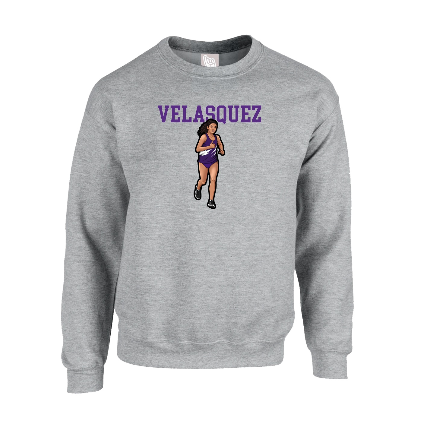 Fleece Crew — Shirsey in Grey