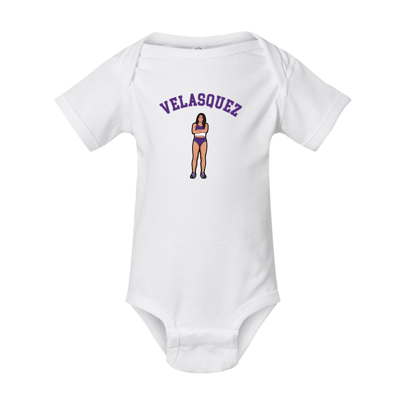 Baby Onesie — Shirsey Arch in White