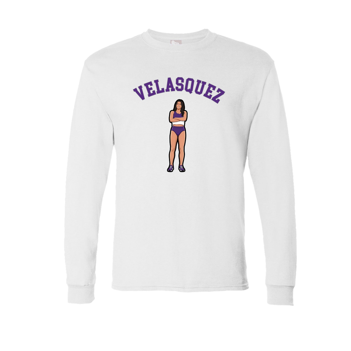 Long Sleeve Tee — Shirsey Arch in White