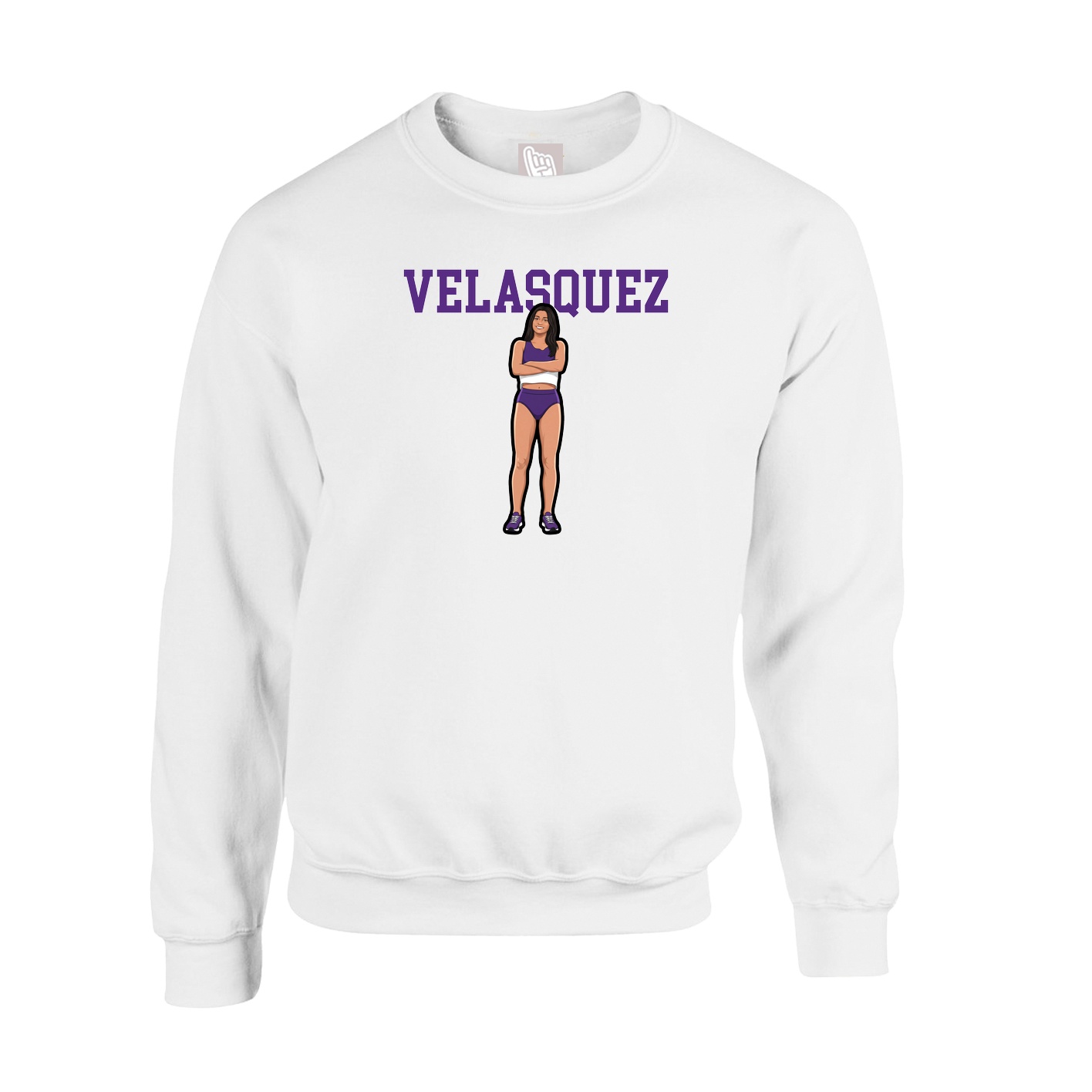 Fleece Crew — Shirsey in White