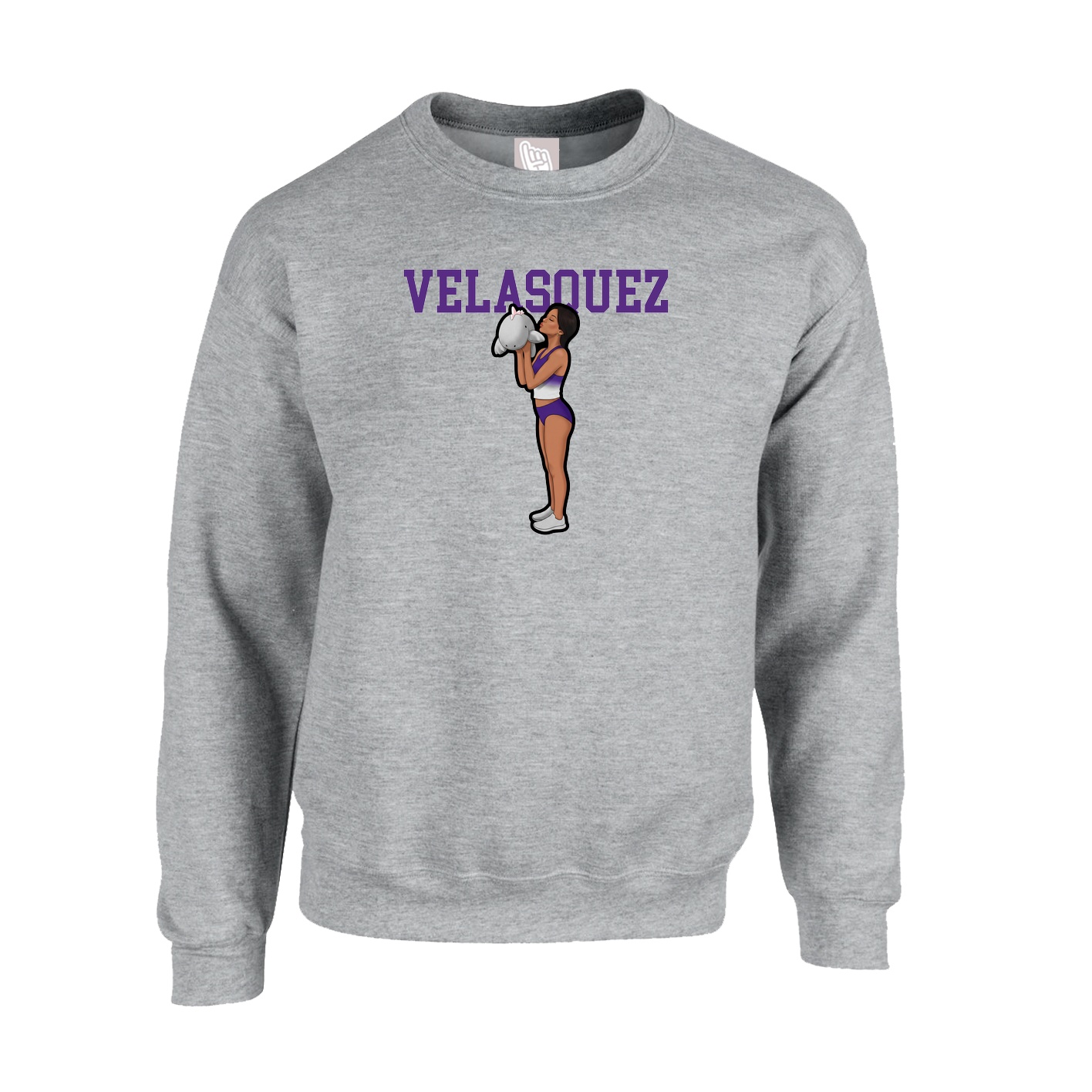 Fleece Crew — Shirsey in Grey