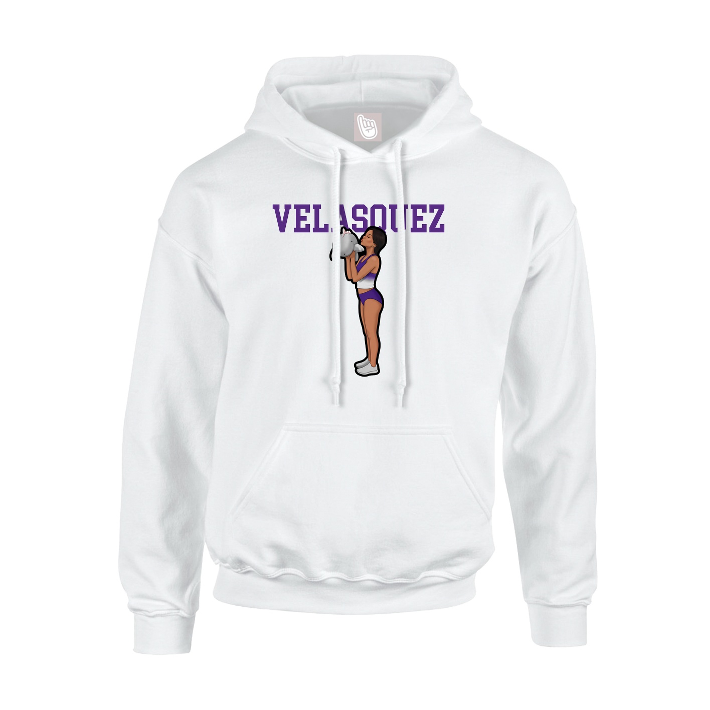 Youth Hoodie — Shirsey in White