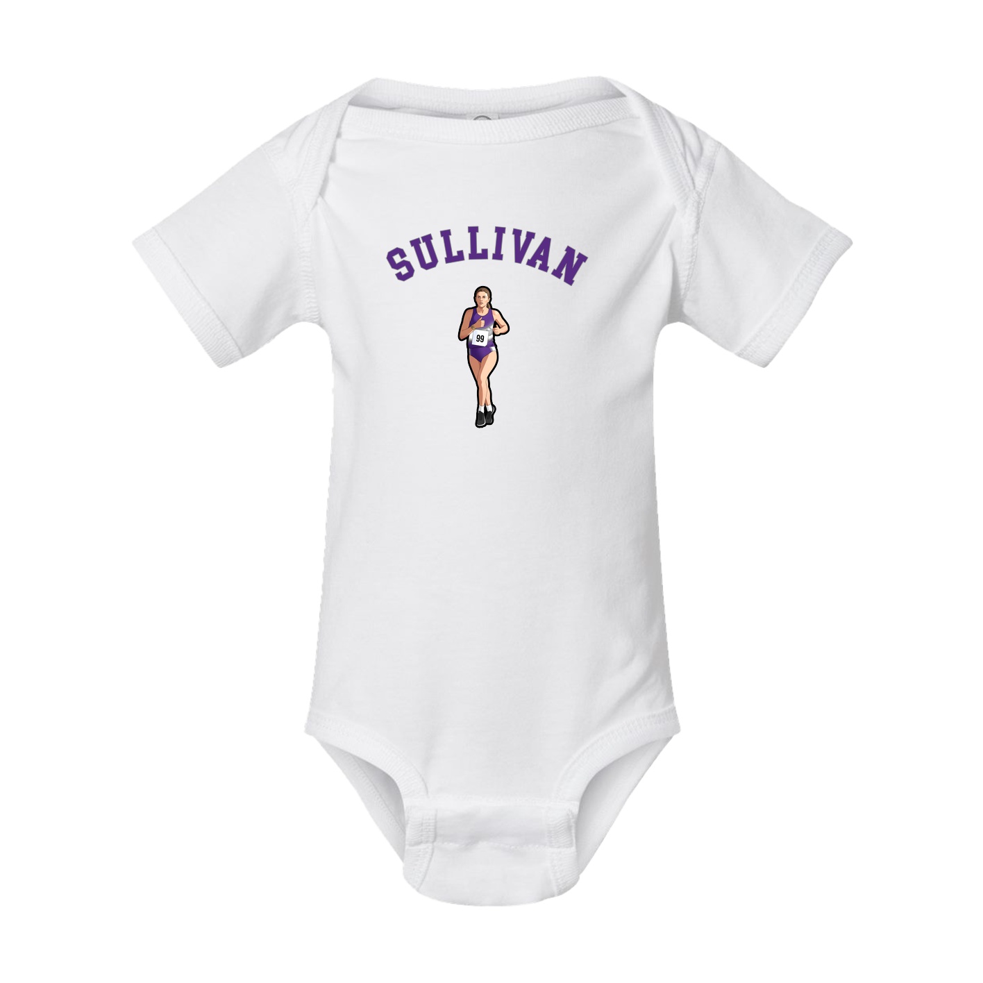 Baby Onesie — Shirsey Arch in White