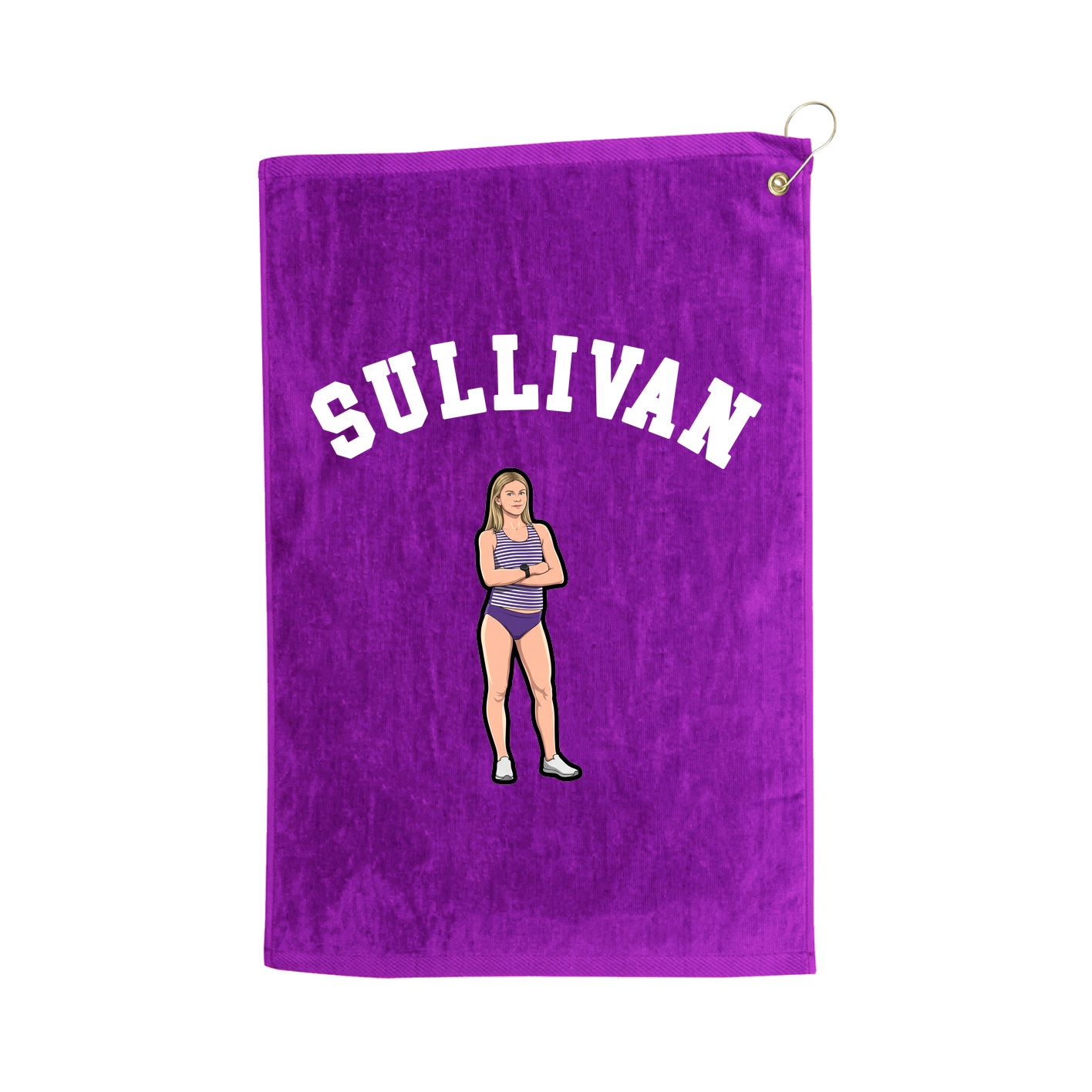 Golf Towel — Shirsey Arch in Purple