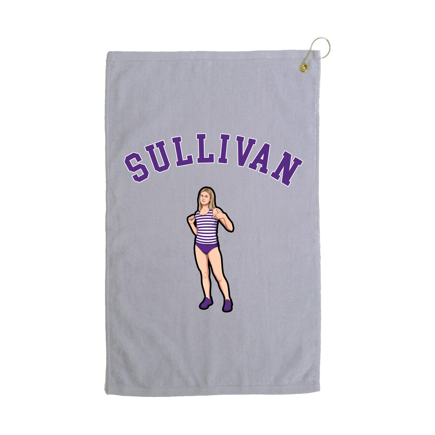 Golf Towel — Shirsey Arch in Grey