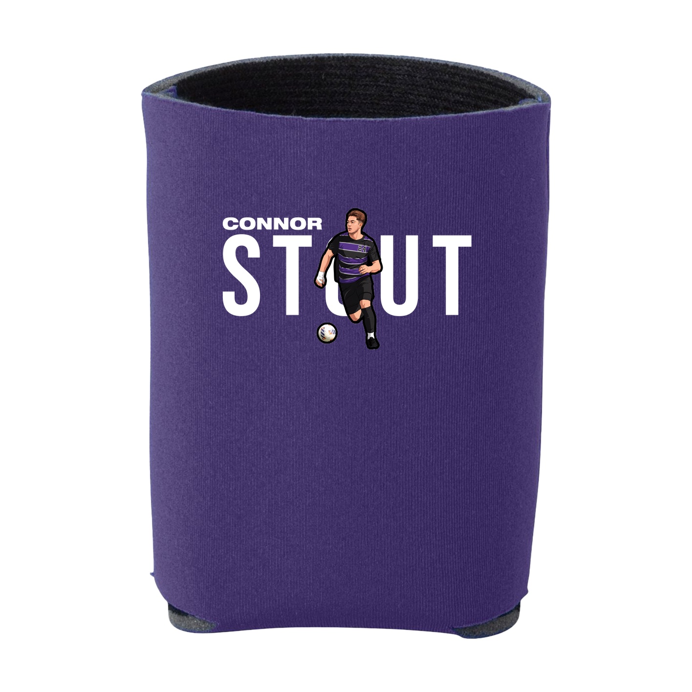 Can Holder — Player Name in Purple