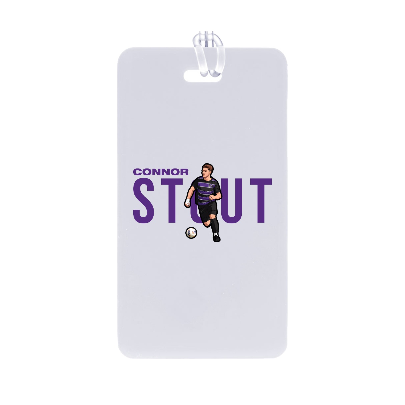 Bag Tag — Player Name in Classic