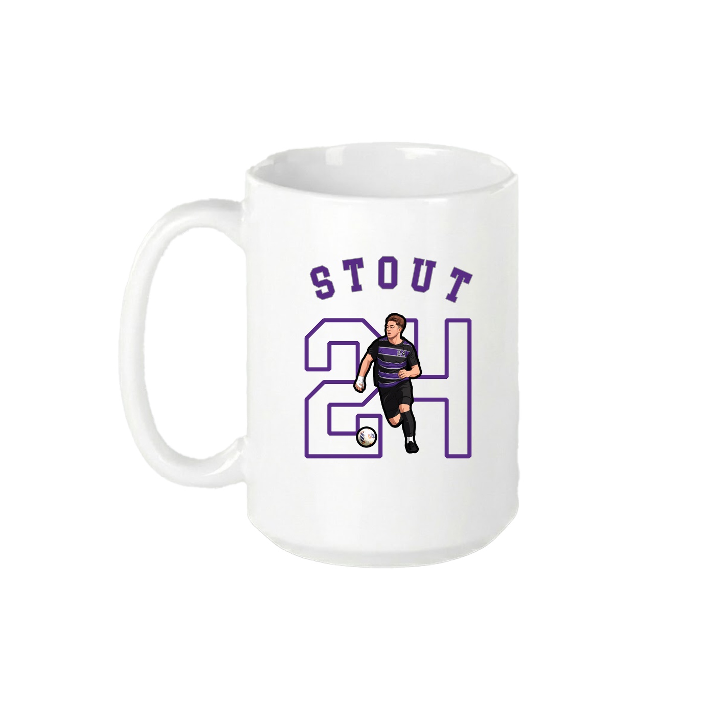 15oz Coffee Mug — Shirsey Arch in White