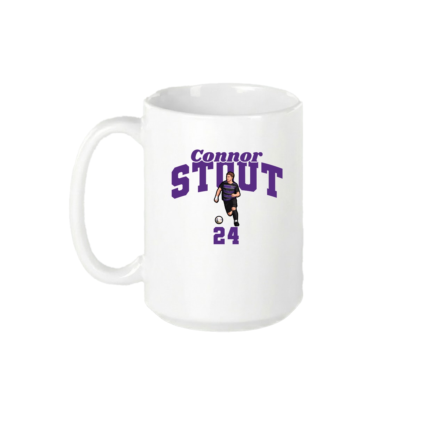 15oz Coffee Mug — Signature Arch in White