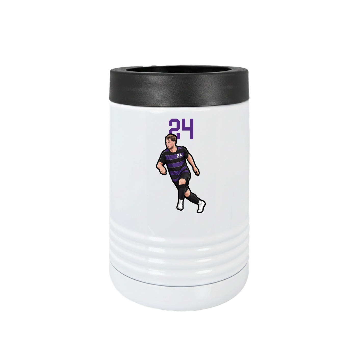 Beverage Holder — Number Top in White