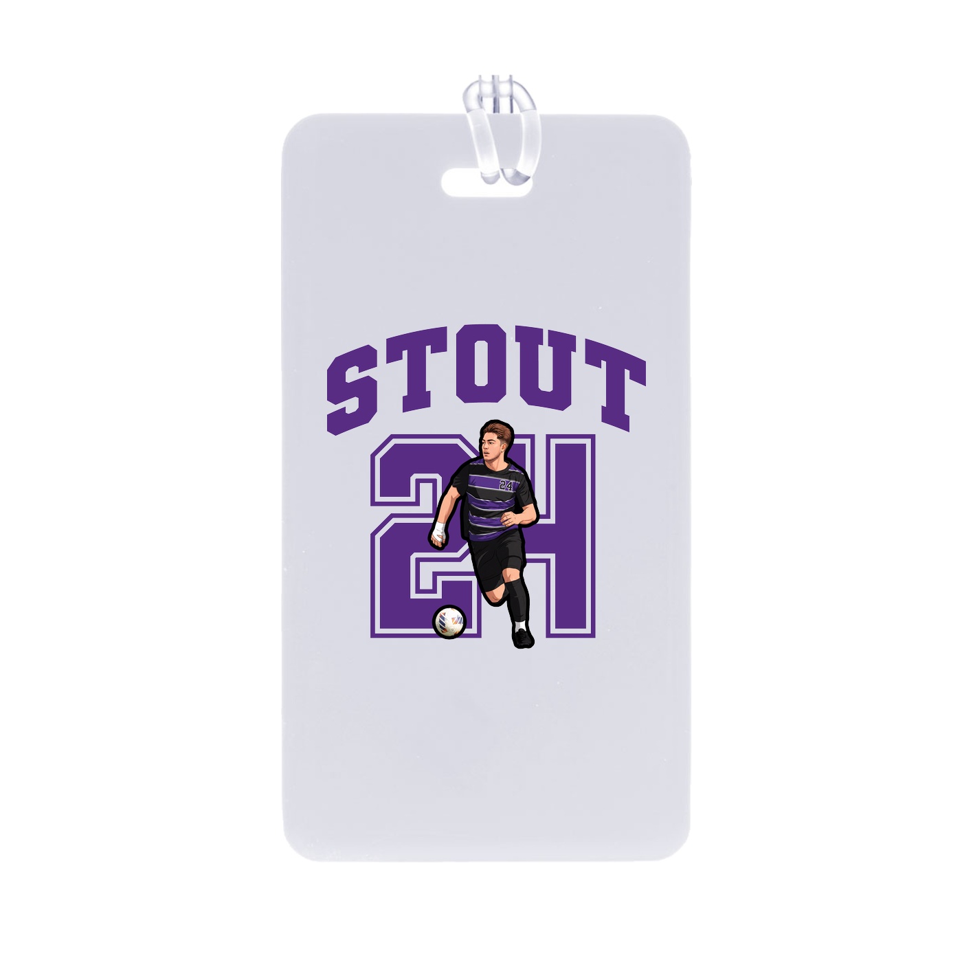 Bag Tag — Number in Classic