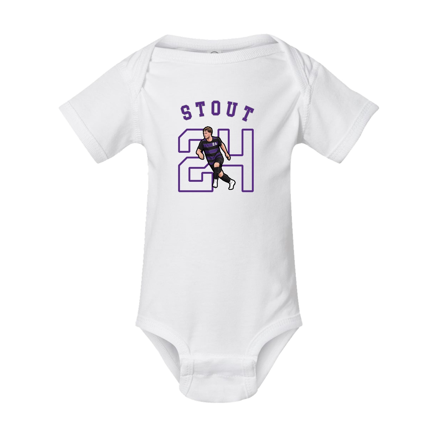 Baby Onesie — Shirsey Arch in White