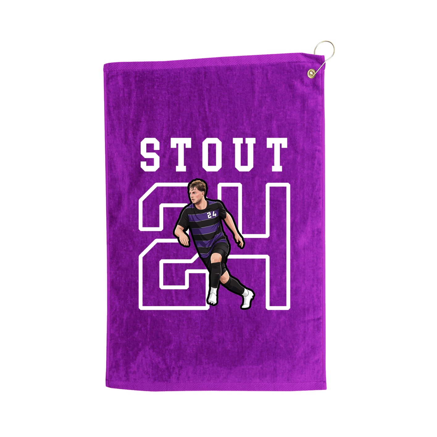 Golf Towel — Shirsey in Purple
