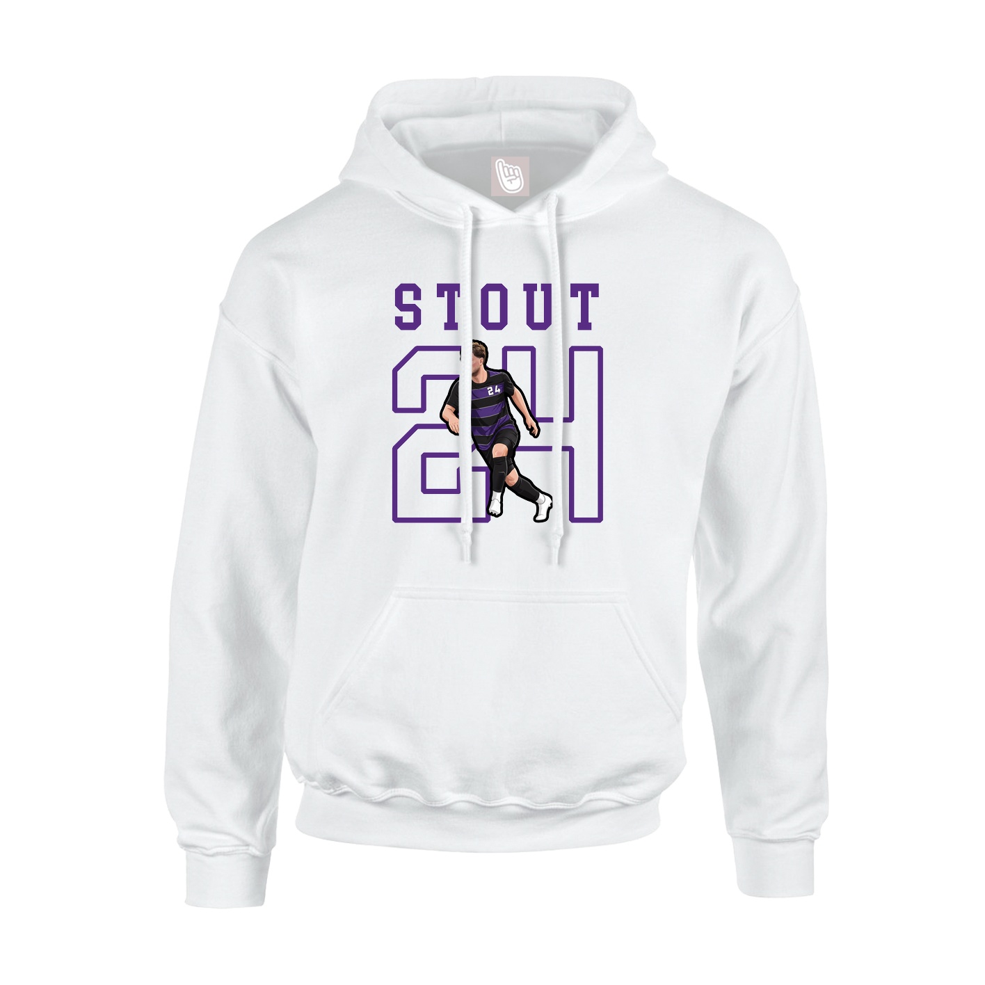 Youth Hoodie — Shirsey in White