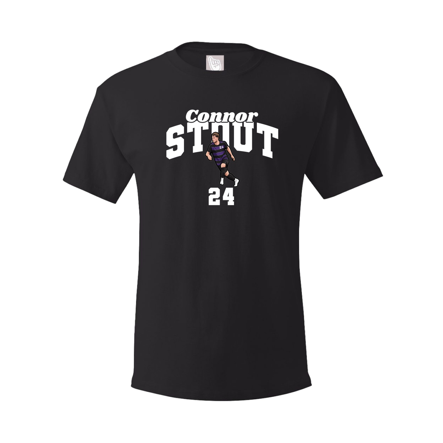 Tee — Signature Arch in Black