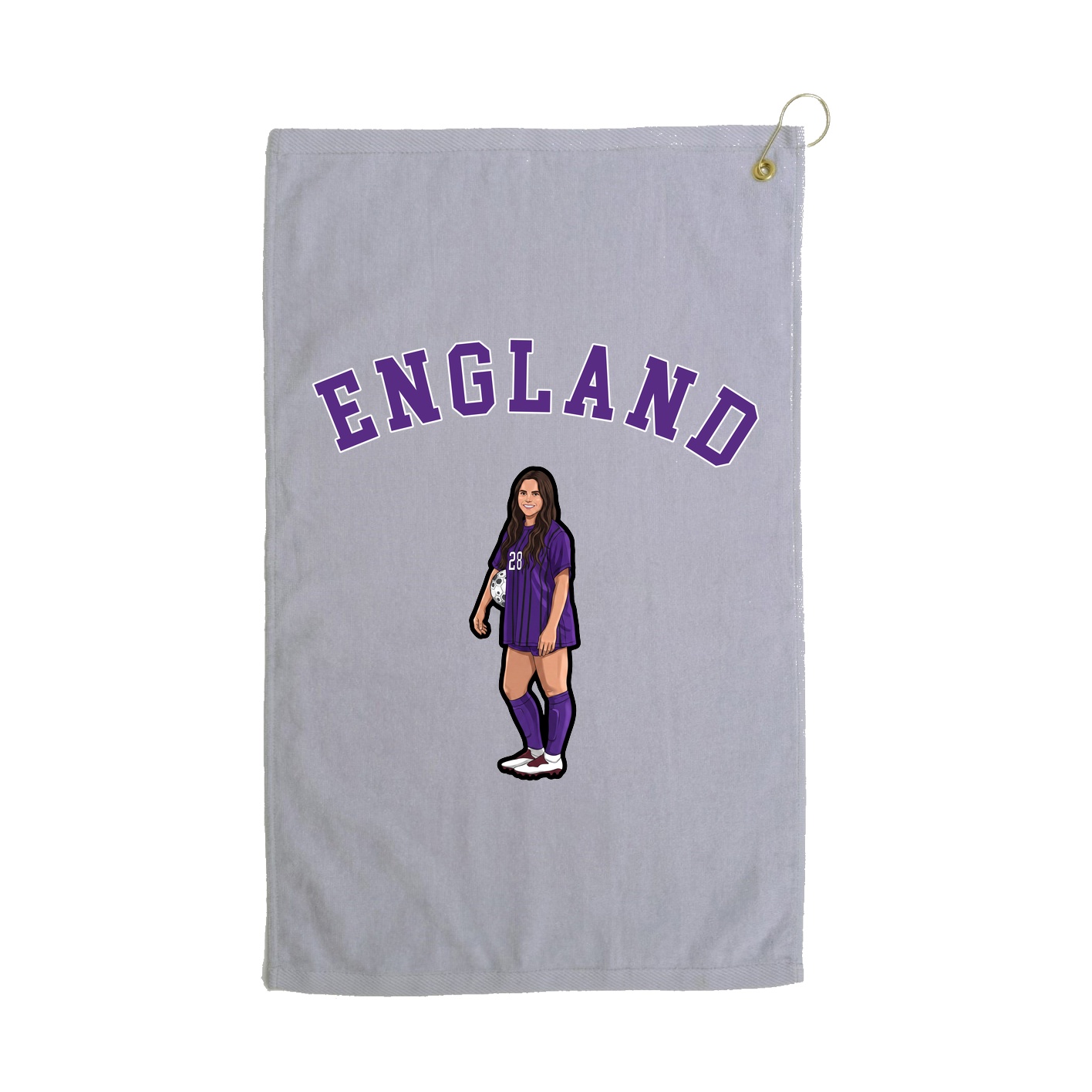 Golf Towel — Shirsey Arch in Grey