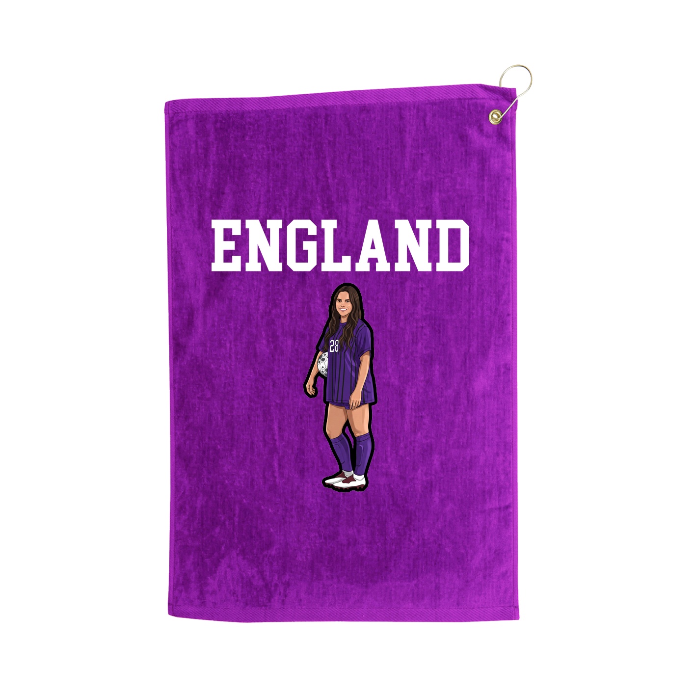 Golf Towel — Shirsey in Purple