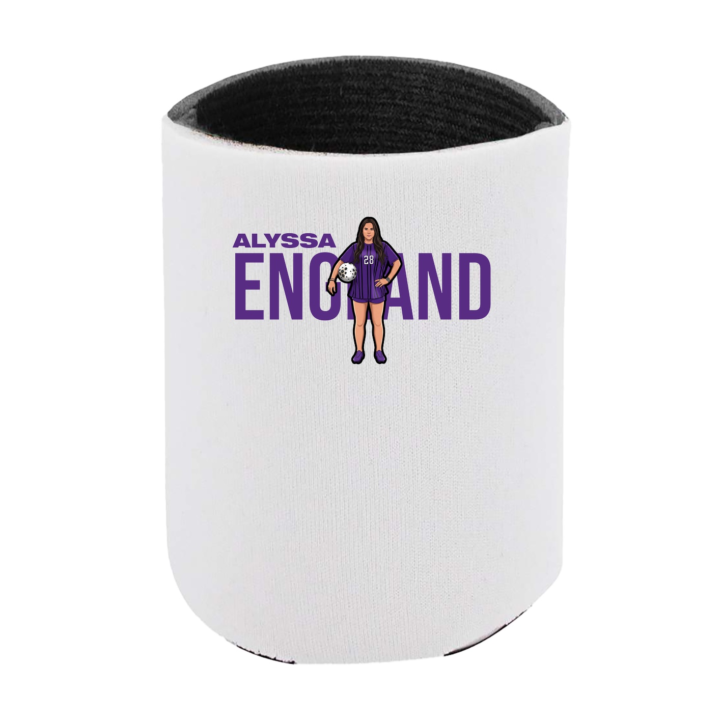 Can Holder — Player Name in White
