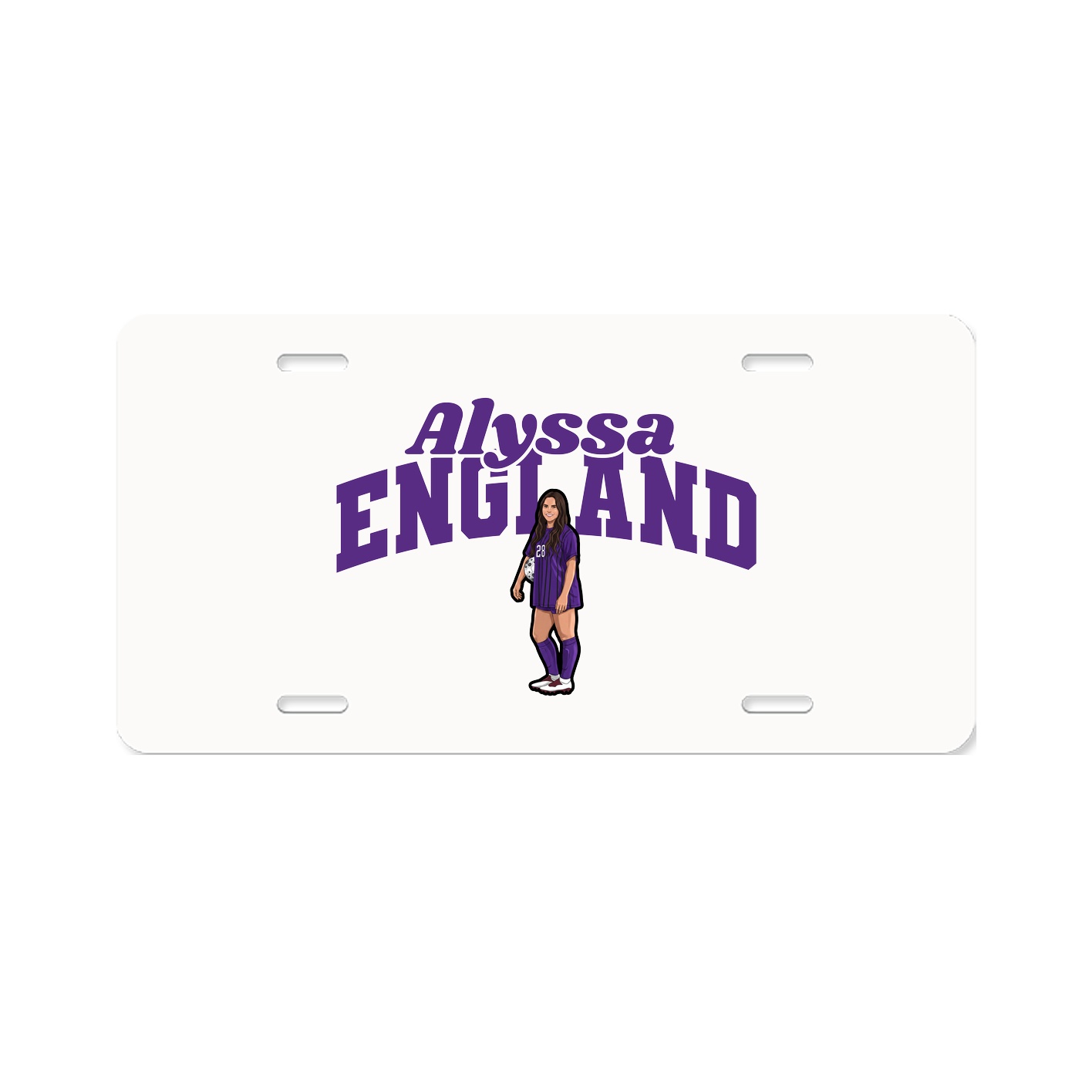 License Plate — Signature Arch in Classic
