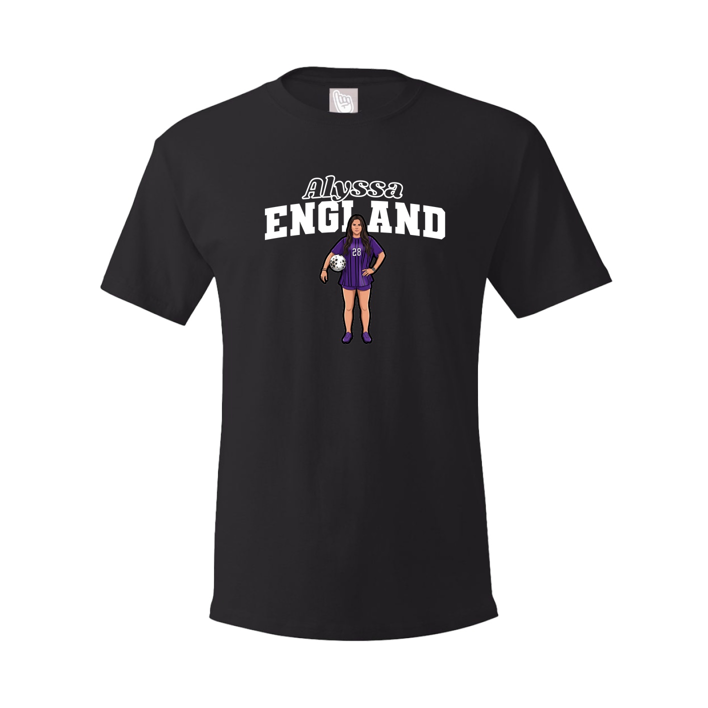 Tee — Name Arch in Black
