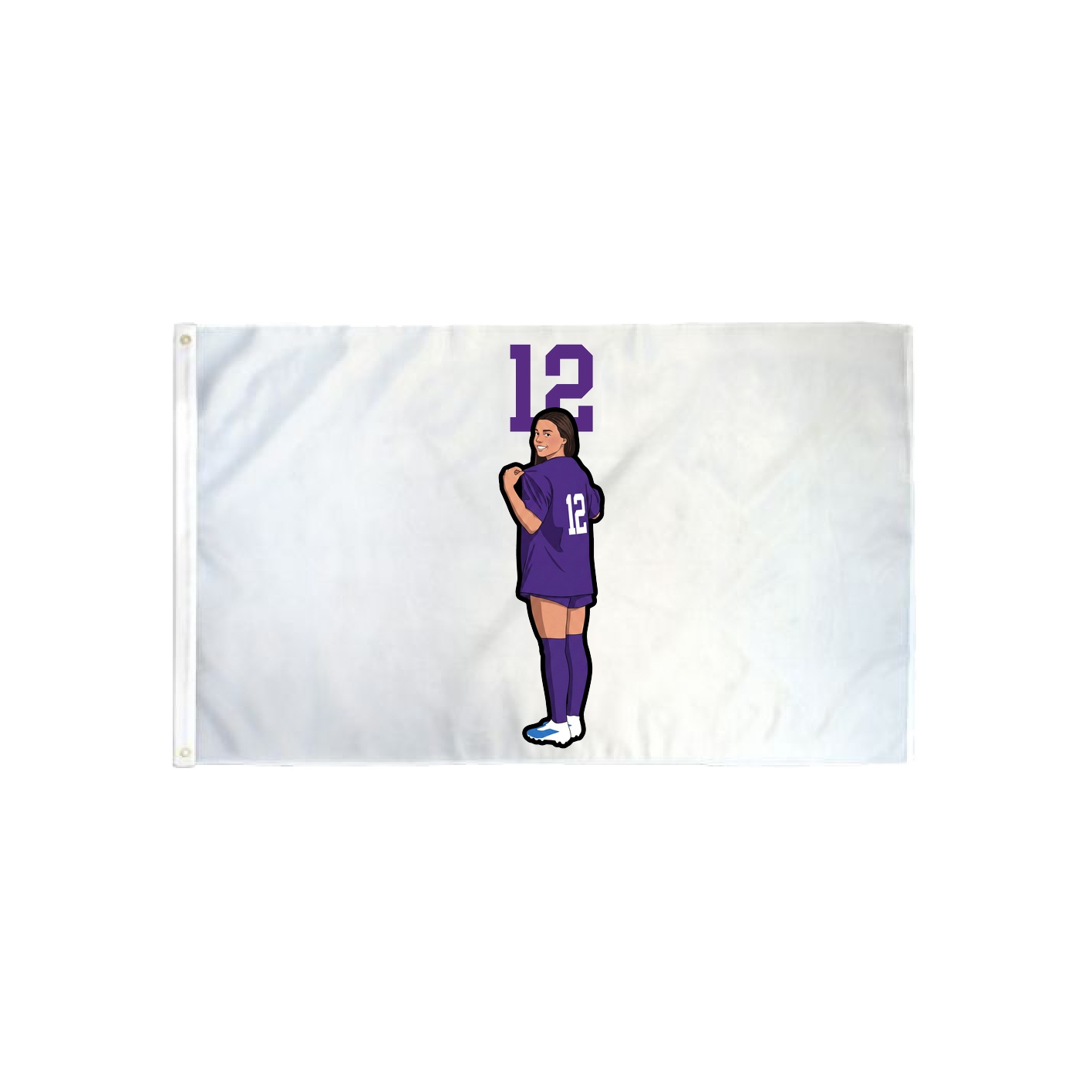3x5 Flag — Number Top in Classic