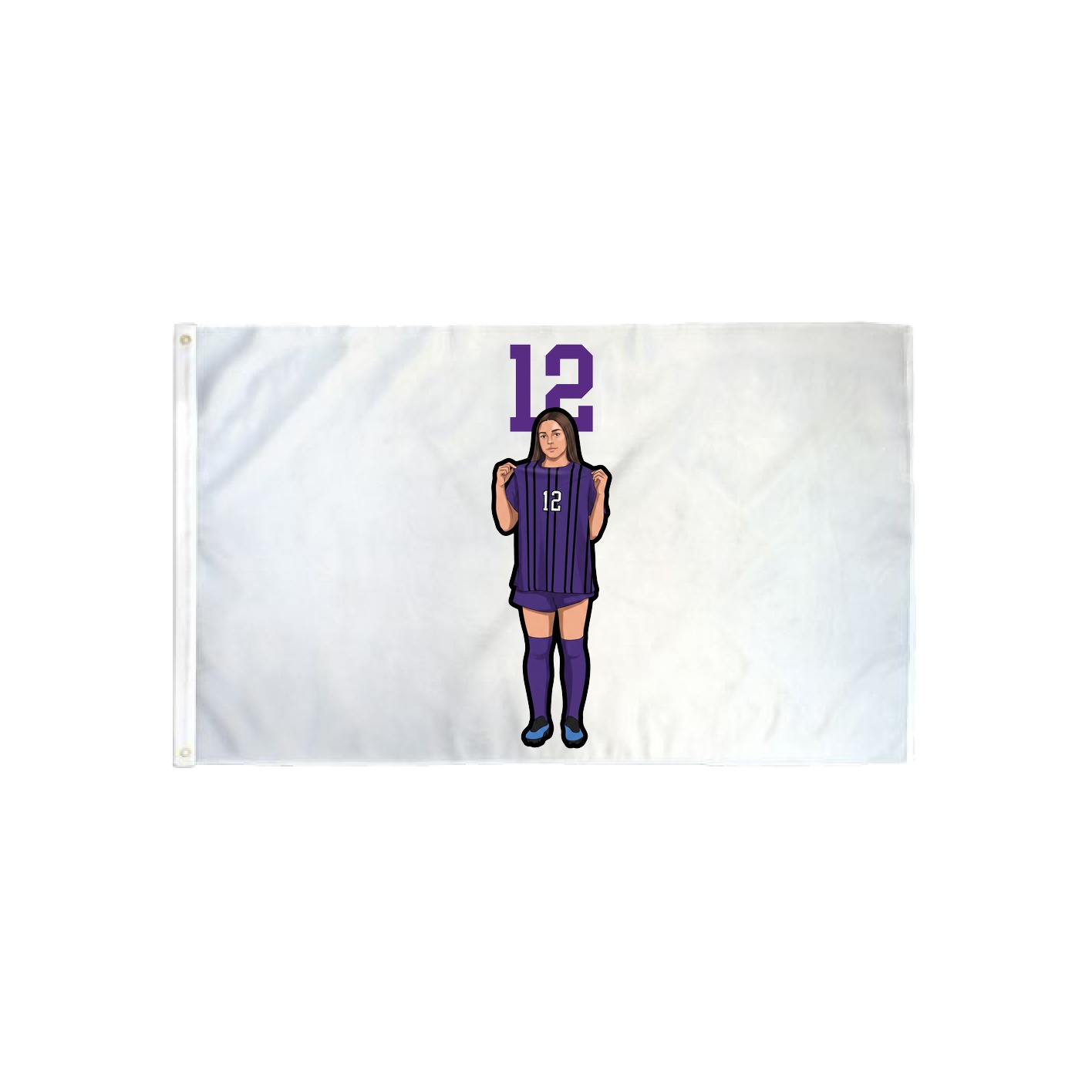 3x5 Flag — Number Top in Classic
